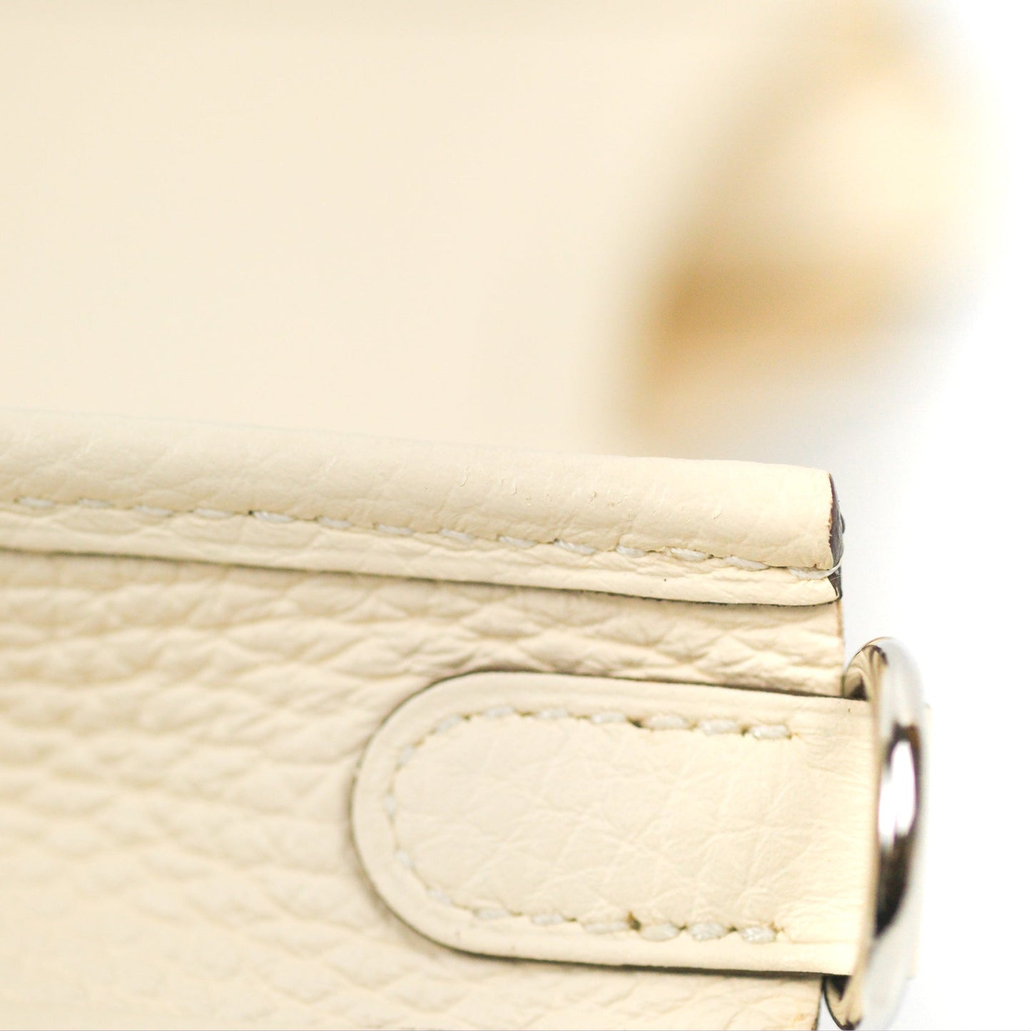 Hermès Mini Evelyne 16 Nata Clemence Palladium Hardware