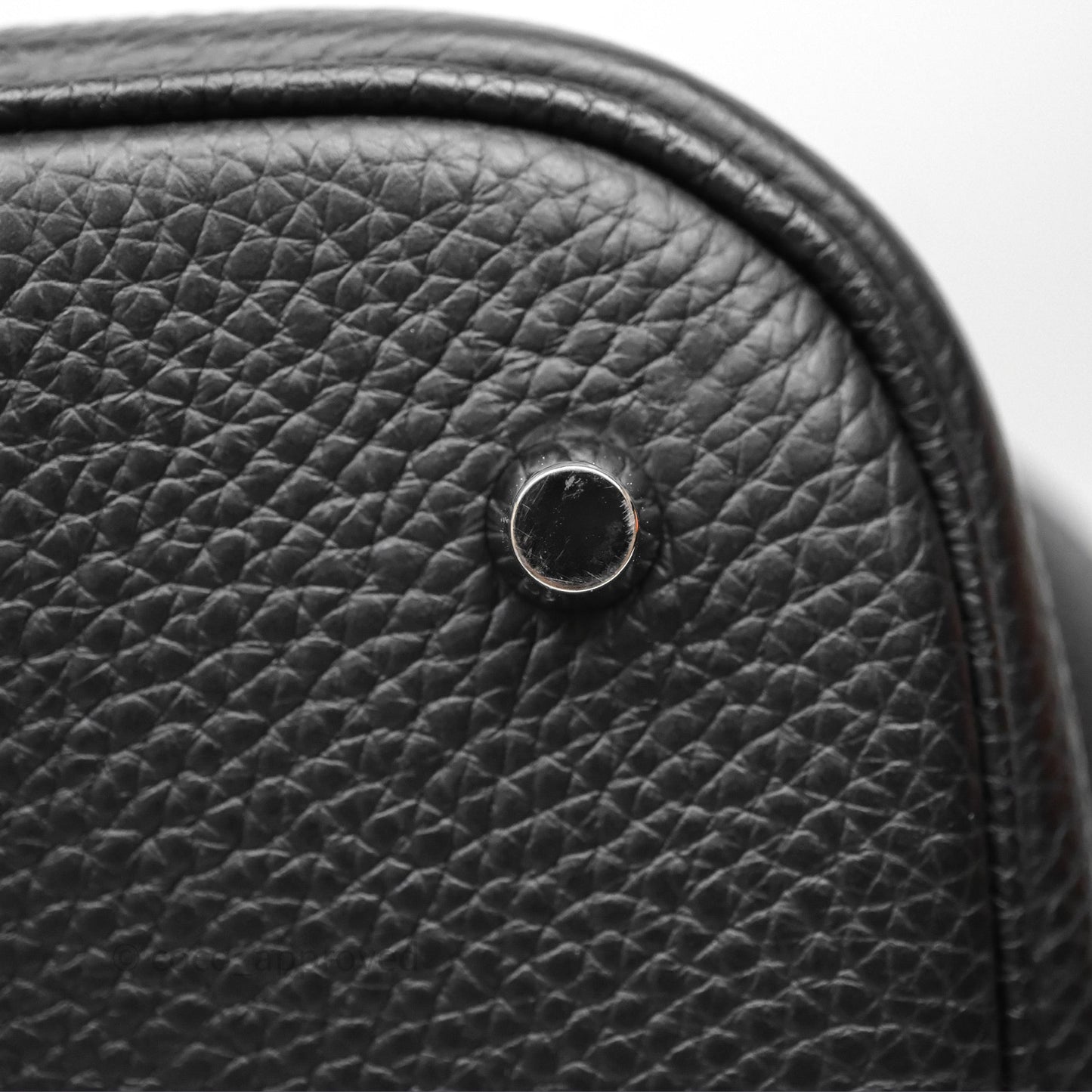Hermès Picotin 26 Black Noir 89 Clemence Palladium Hardware