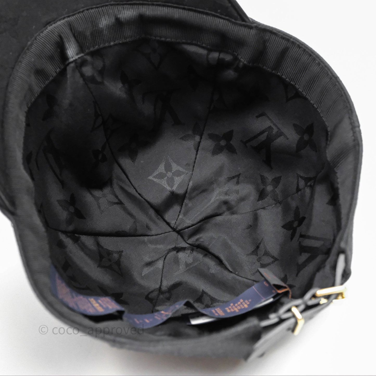 Louis Vuitton Lconic Cap Black