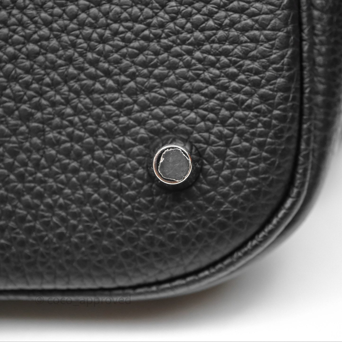 Hermès Picotin 26 Black Noir 89 Clemence Palladium Hardware