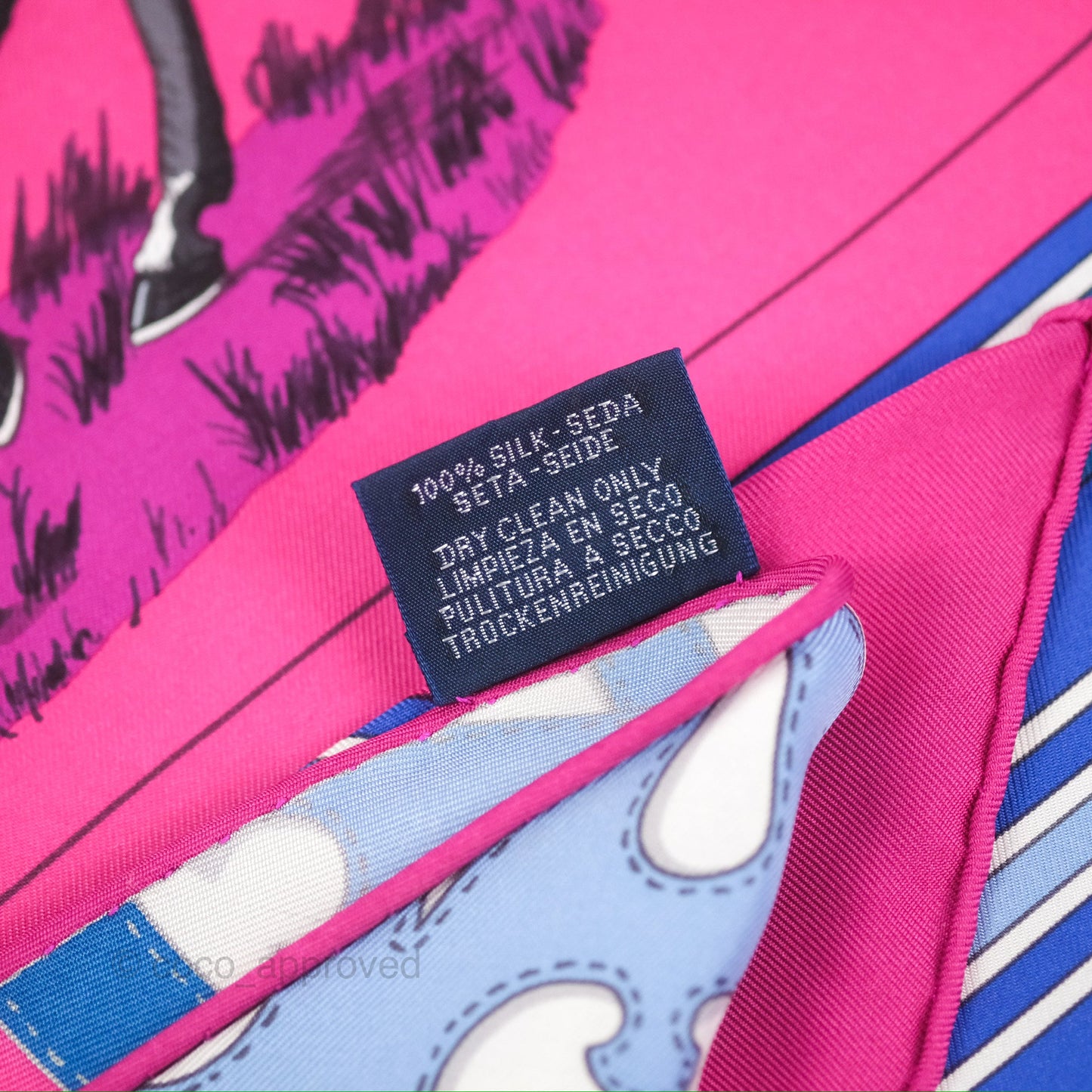 Hermès Silk Scarf Giant Triangle Couvertures et Tenues de Jour