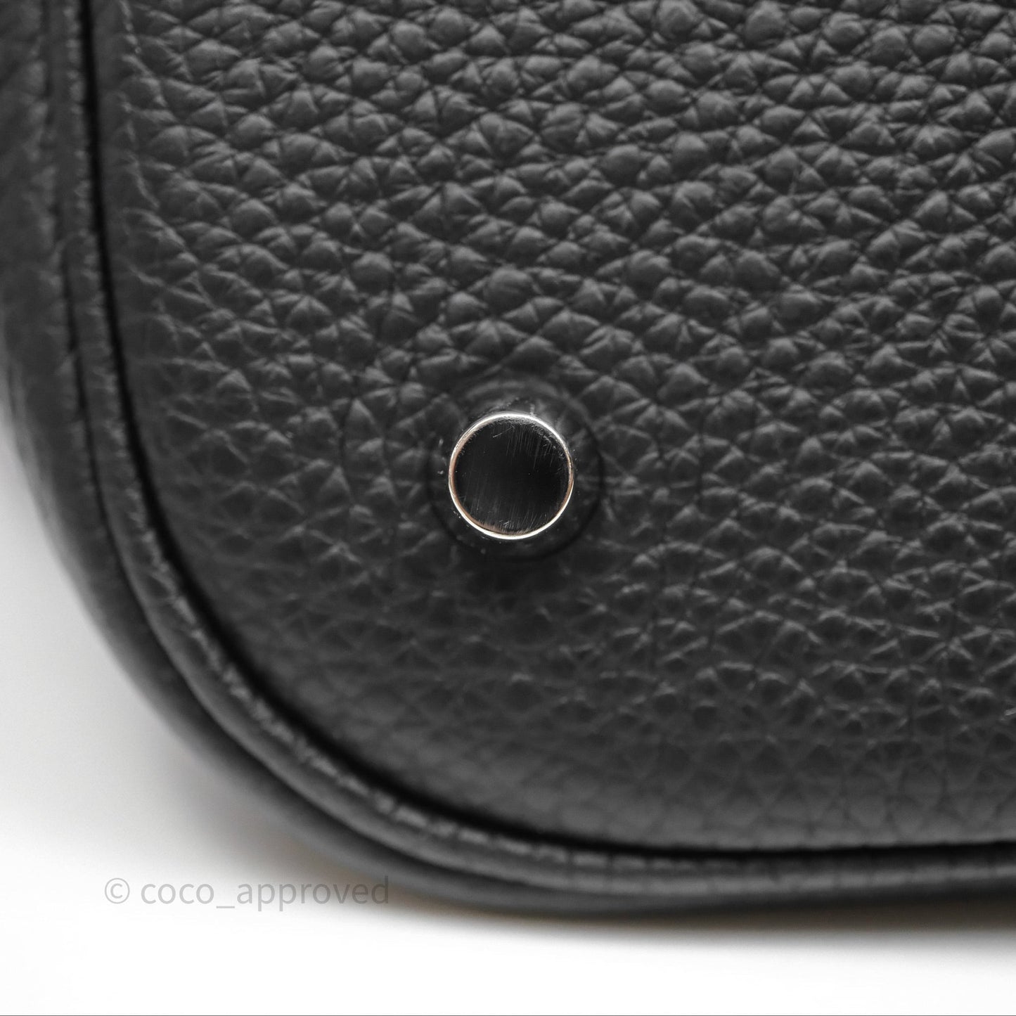 Hermès Picotin 26 Black Noir 89 Clemence Palladium Hardware