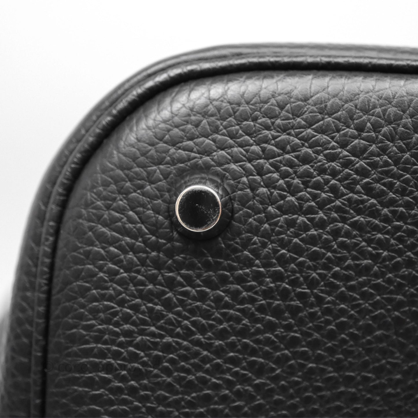 Hermès Picotin 26 Black Noir 89 Clemence Palladium Hardware