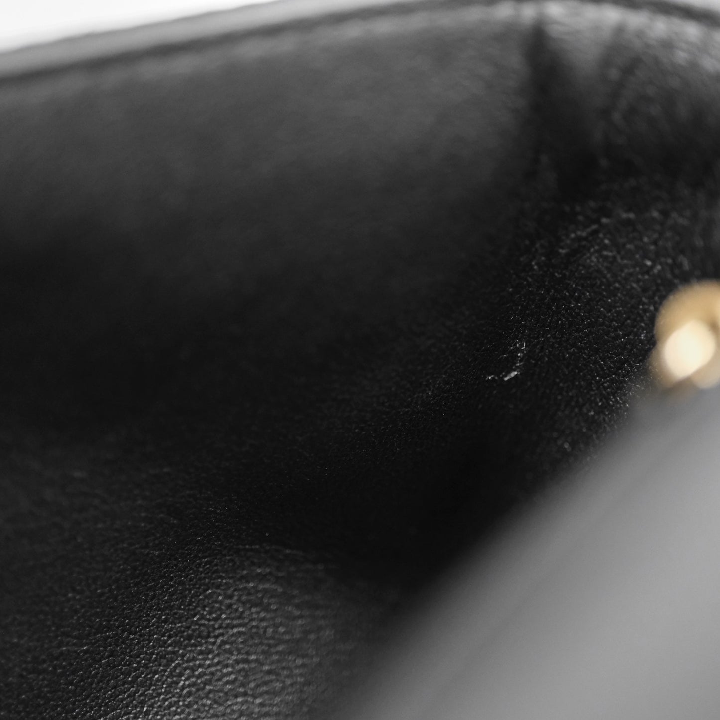 Chanel Pearl CC Clutch with Chain Black Velvet Gold Hardware