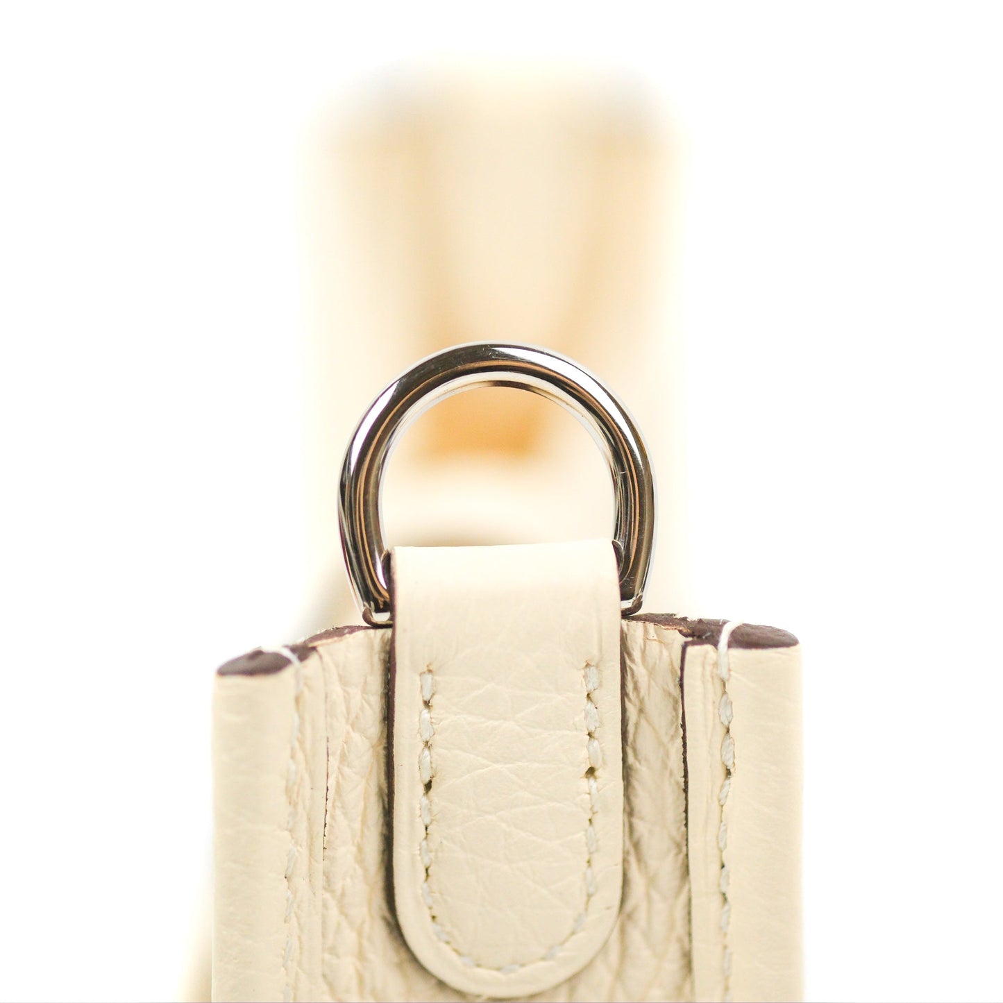 Hermès Mini Evelyne 16 Nata Clemence Palladium Hardware