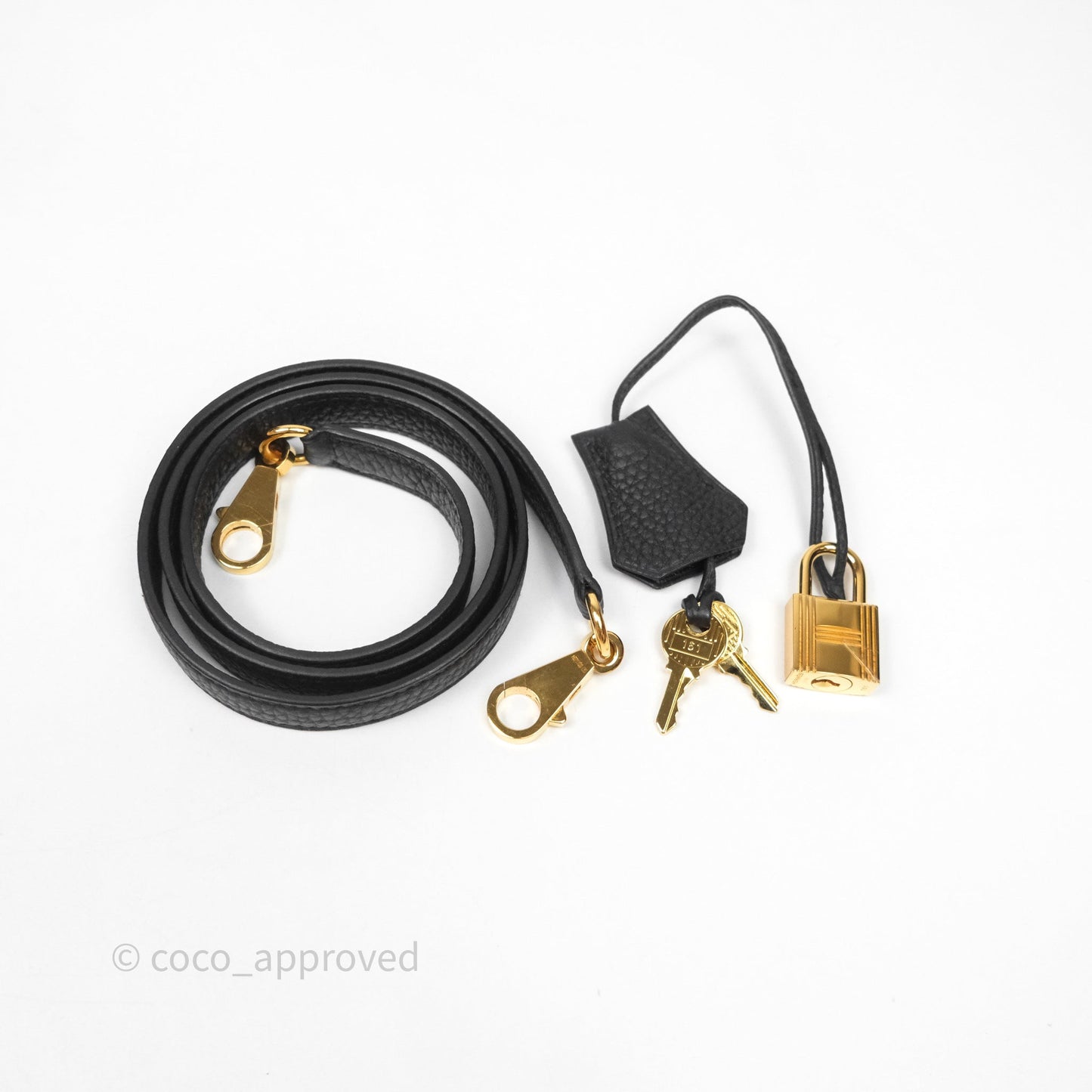 Hermès Retourne Kelly 28 Black Noir 89 Togo Gold Hardware