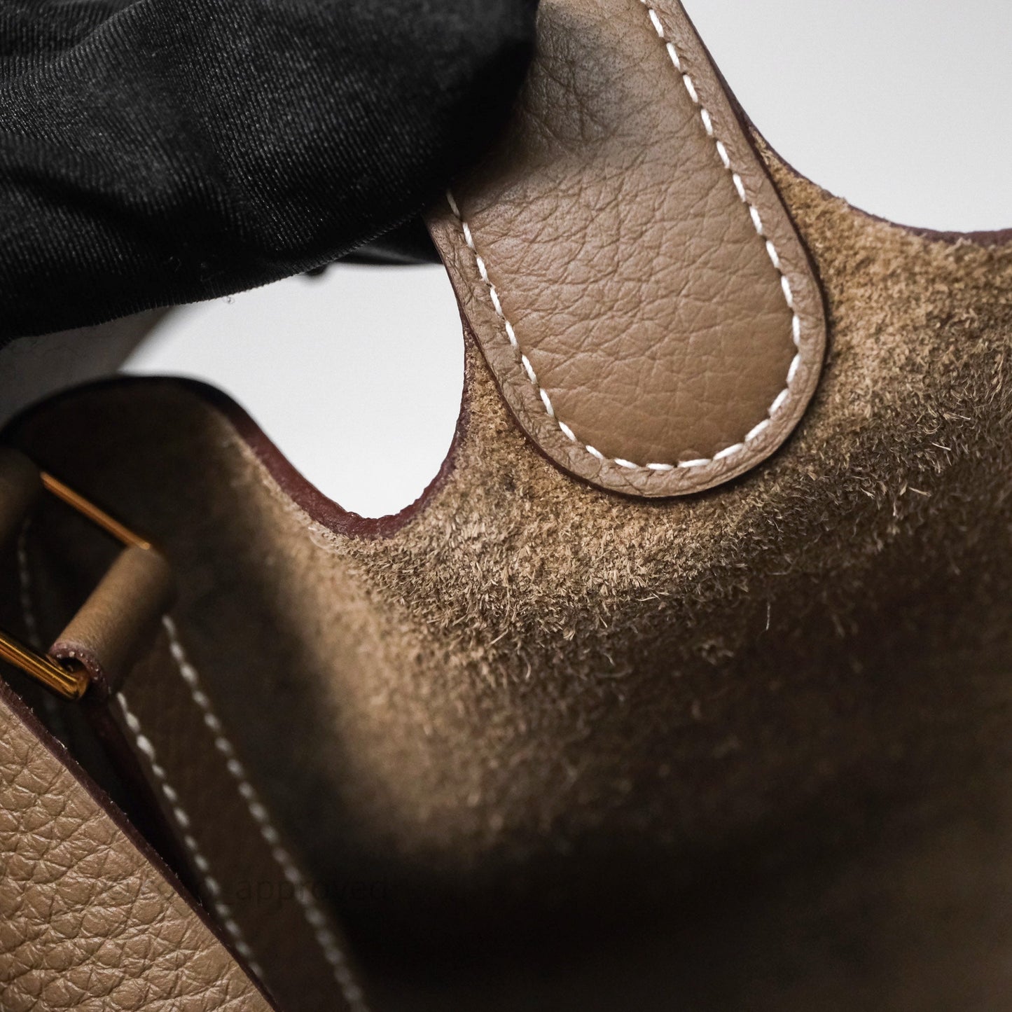 Hermès Picotin 22 Etoupe Clemence Gold Hardware