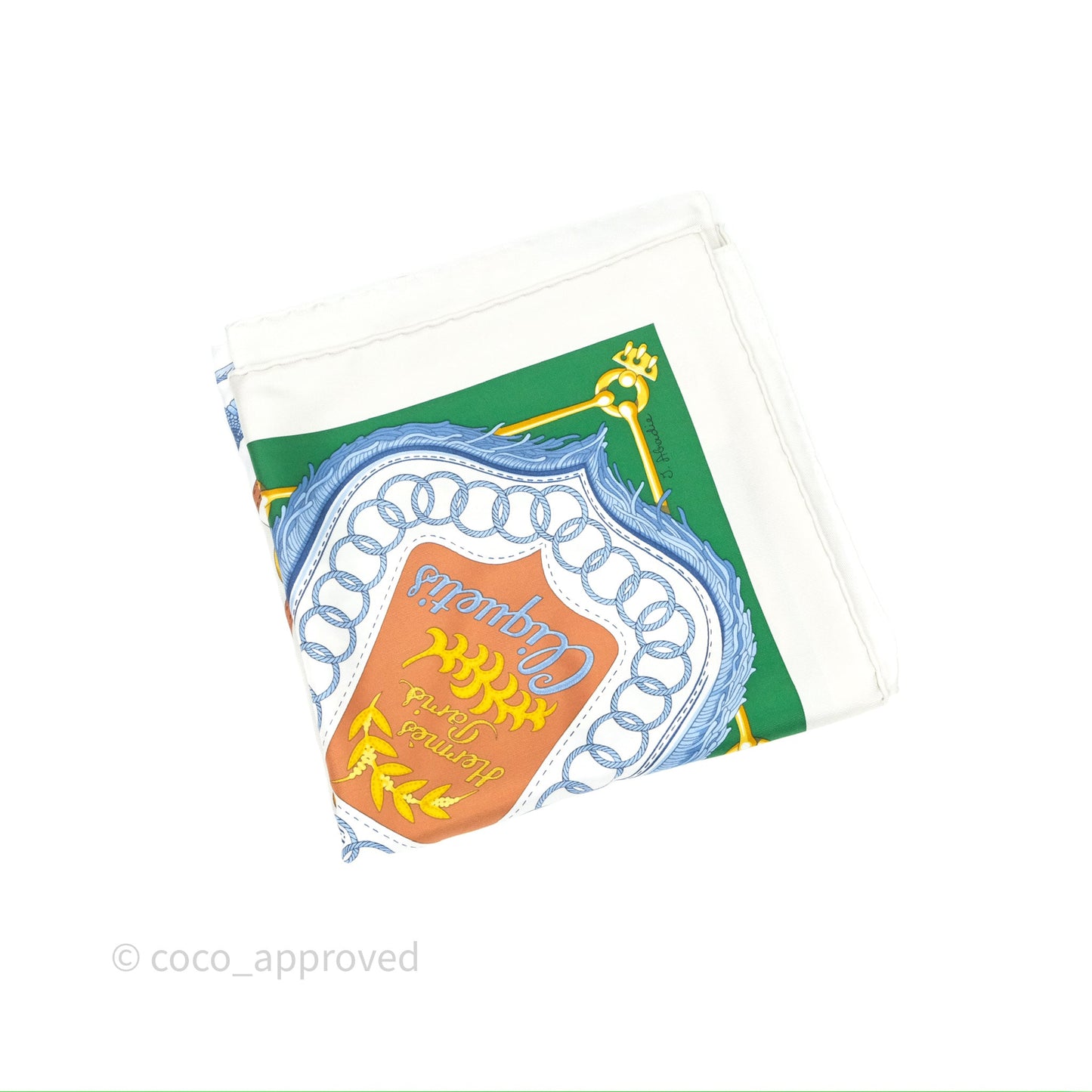 Hermès Cliquetis Silk Scarf 90