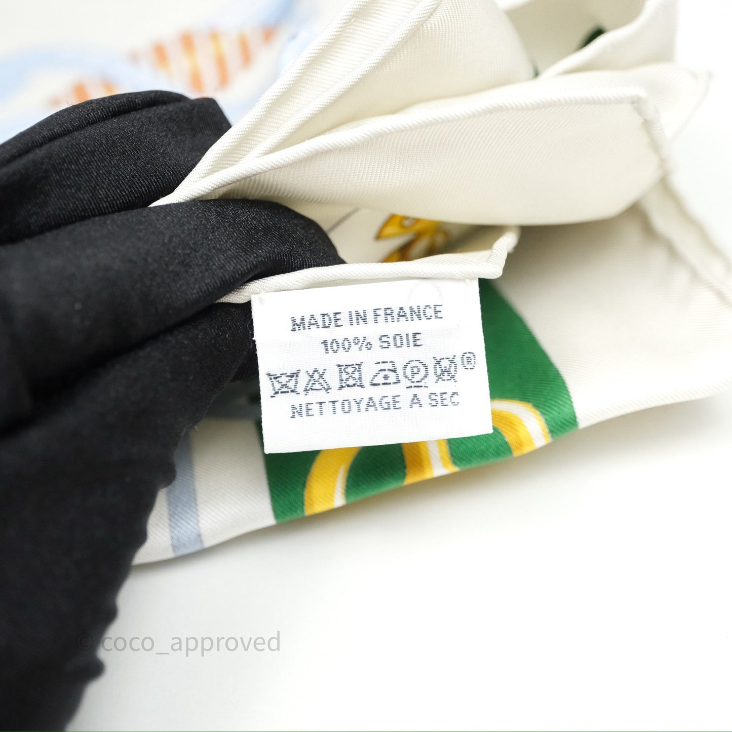 Hermès Cliquetis Silk Scarf 90