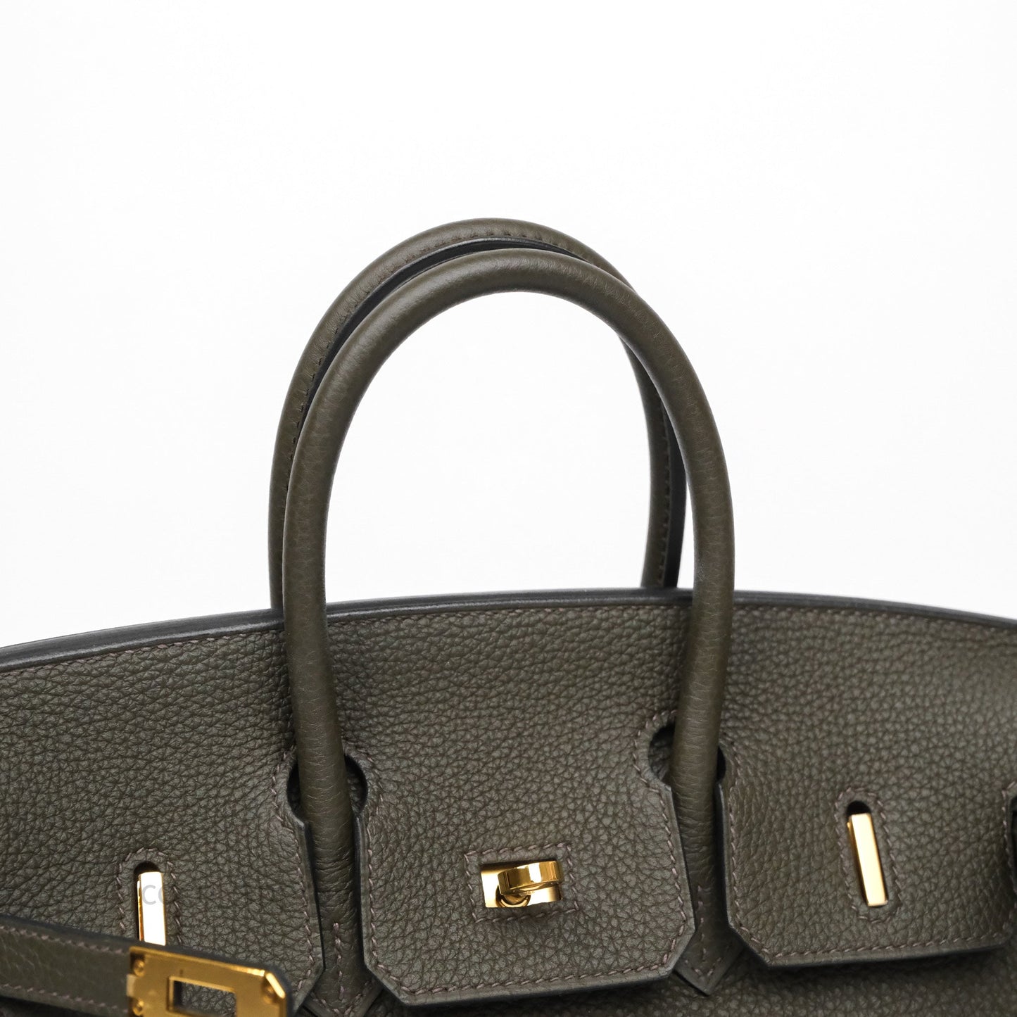 Hermès Birkin 25 Vert de Gris C6 Togo Gold Hardware