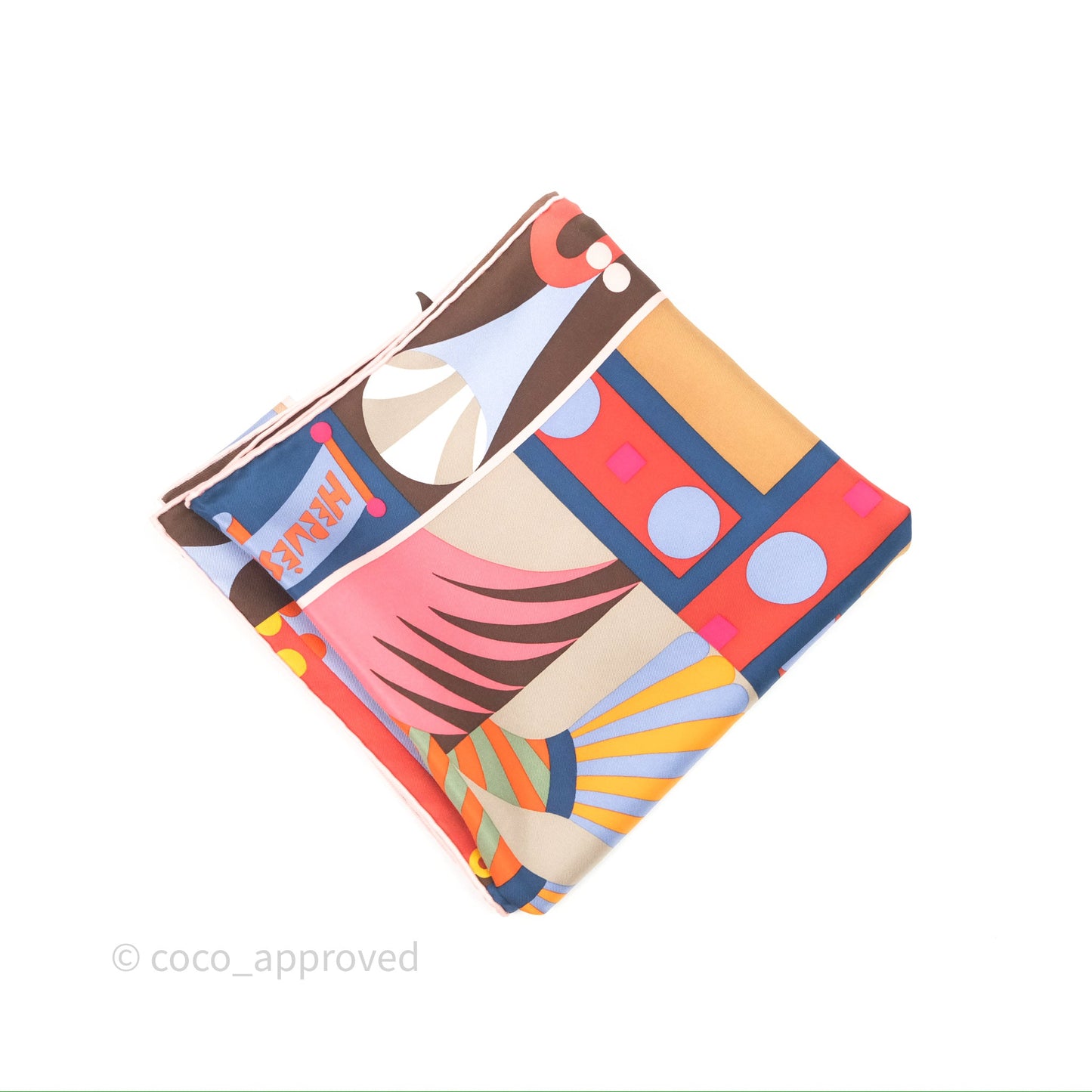 Hermès Parade En Fanfare Scarf 90