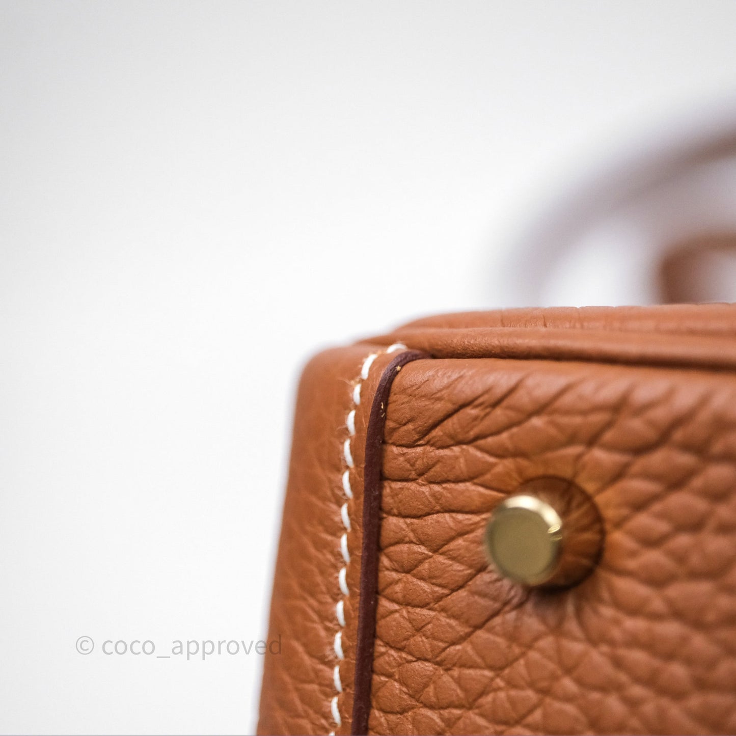 Hermès Mini Lindy 20 Gold 37 Clemence Gold Hardware