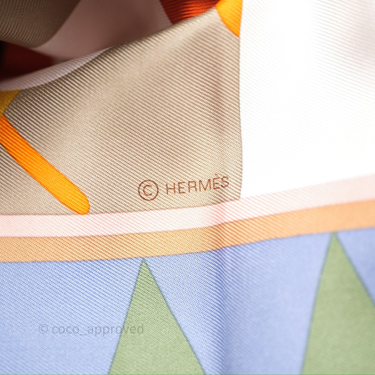Hermès Parade En Fanfare Scarf 90