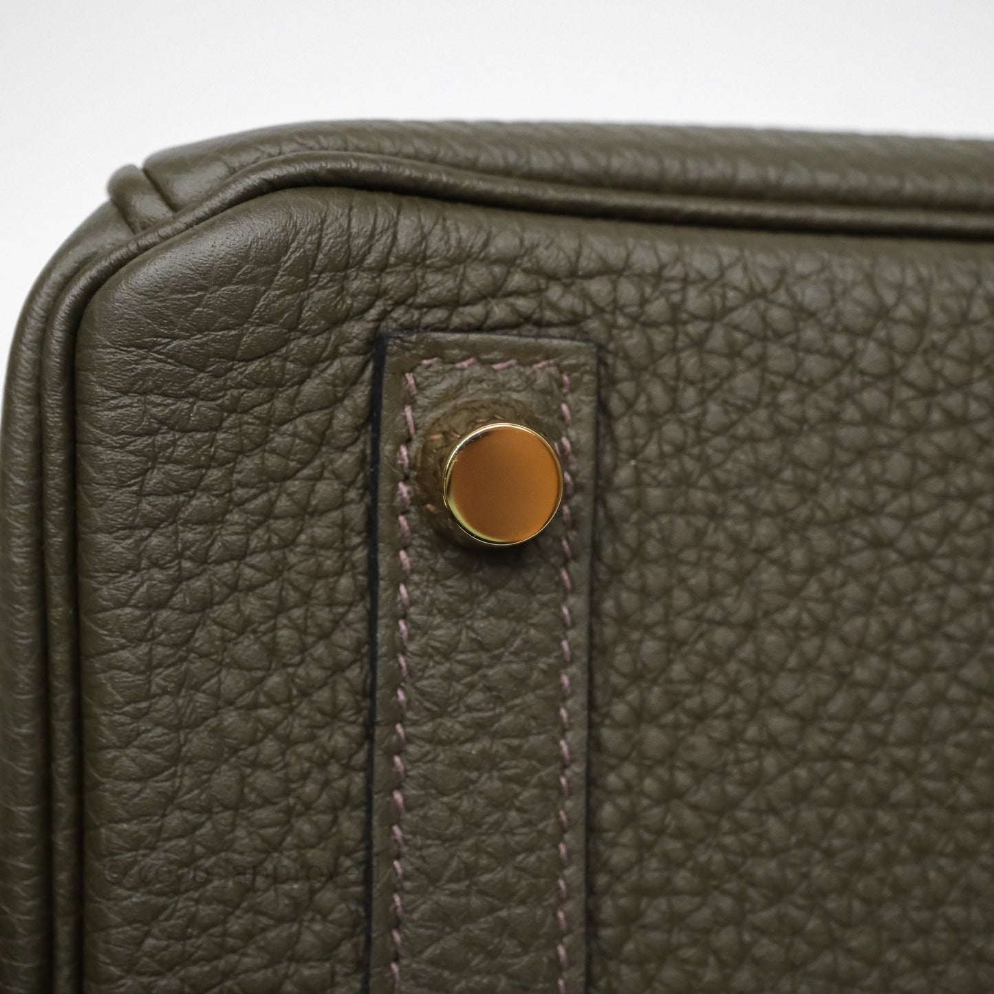 Hermès Birkin 25 Vert de Gris C6 Togo Gold Hardware