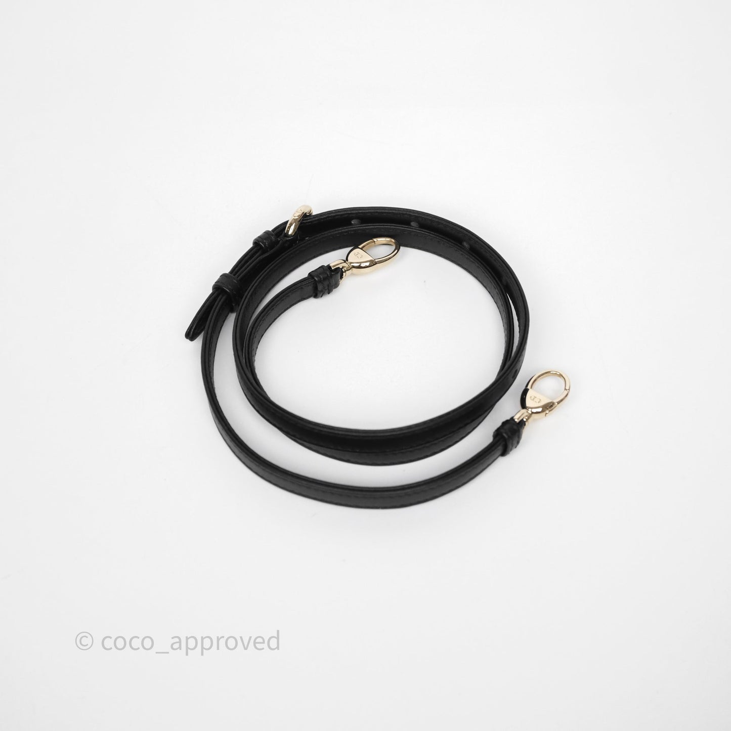 Christian Dior Micro Lady Dior Cannage Black Lambskin Gold Hardware