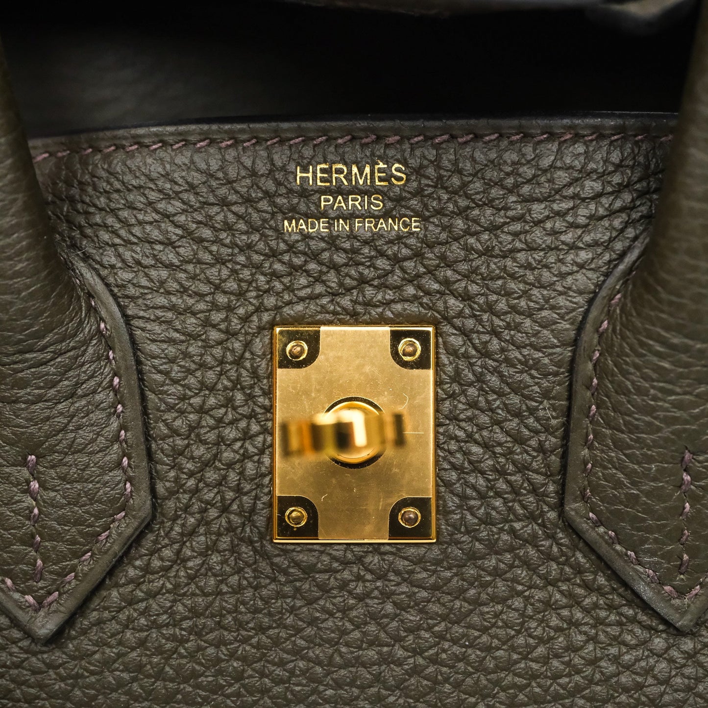 Hermès Birkin 25 Vert de Gris C6 Togo Gold Hardware