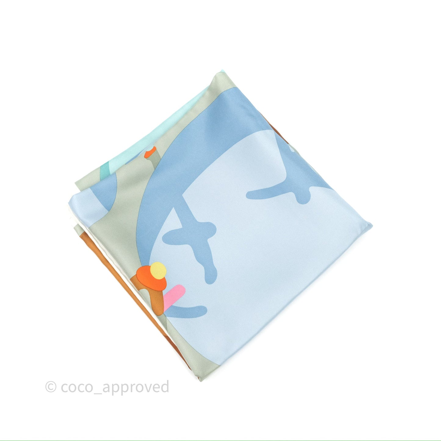 Hermès Figures Libres Scarf 90