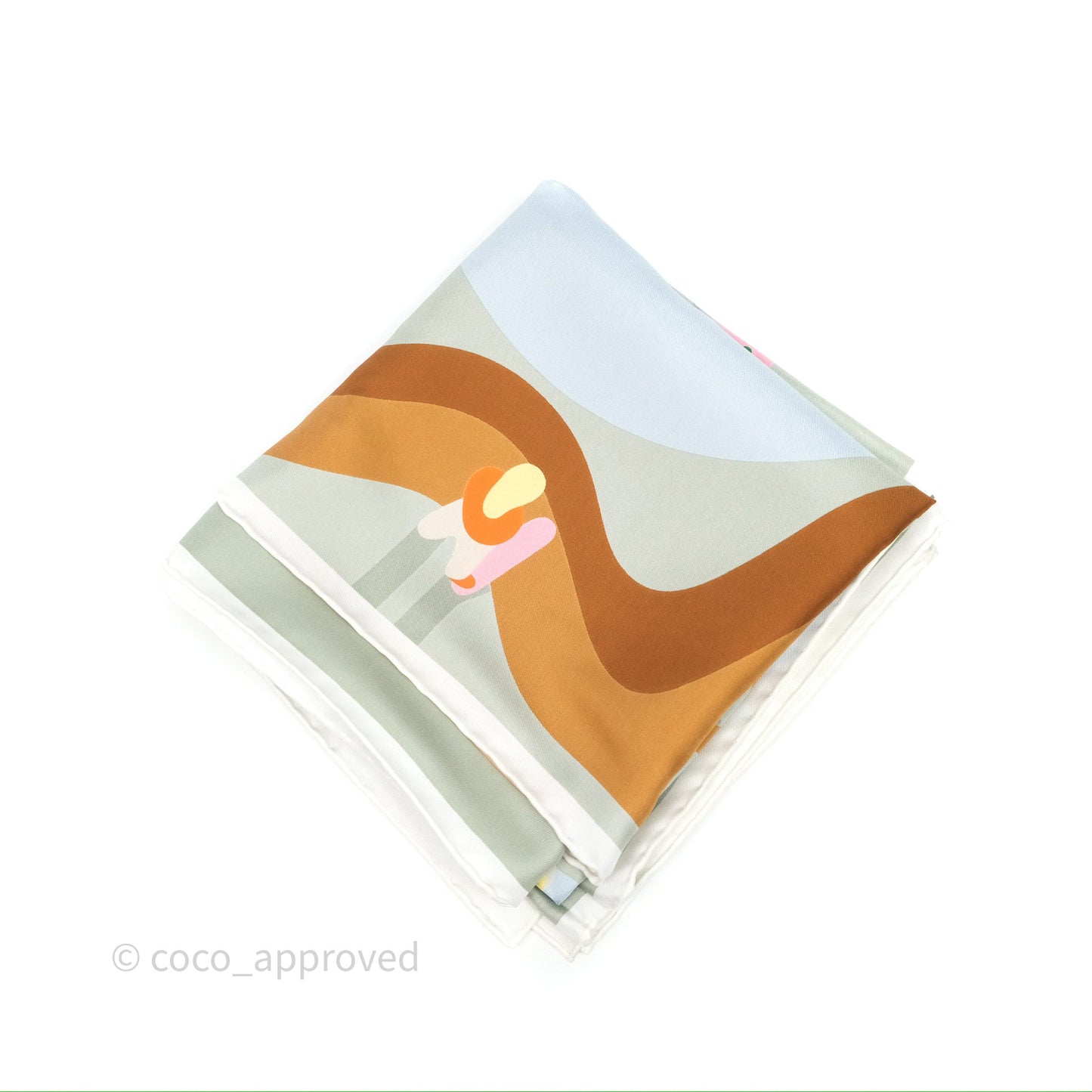 Hermès Figures Libres Scarf 90