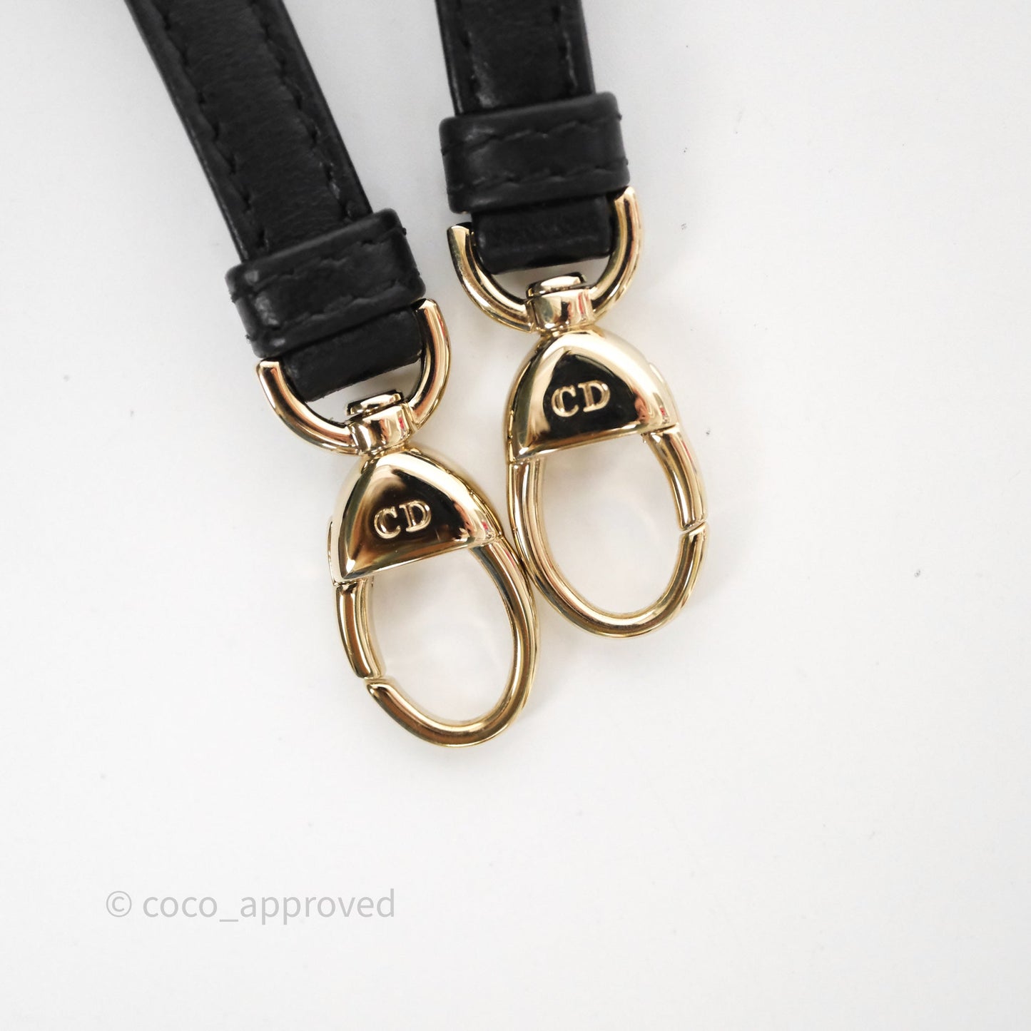 Christian Dior Micro Lady Dior Cannage Black Lambskin Gold Hardware
