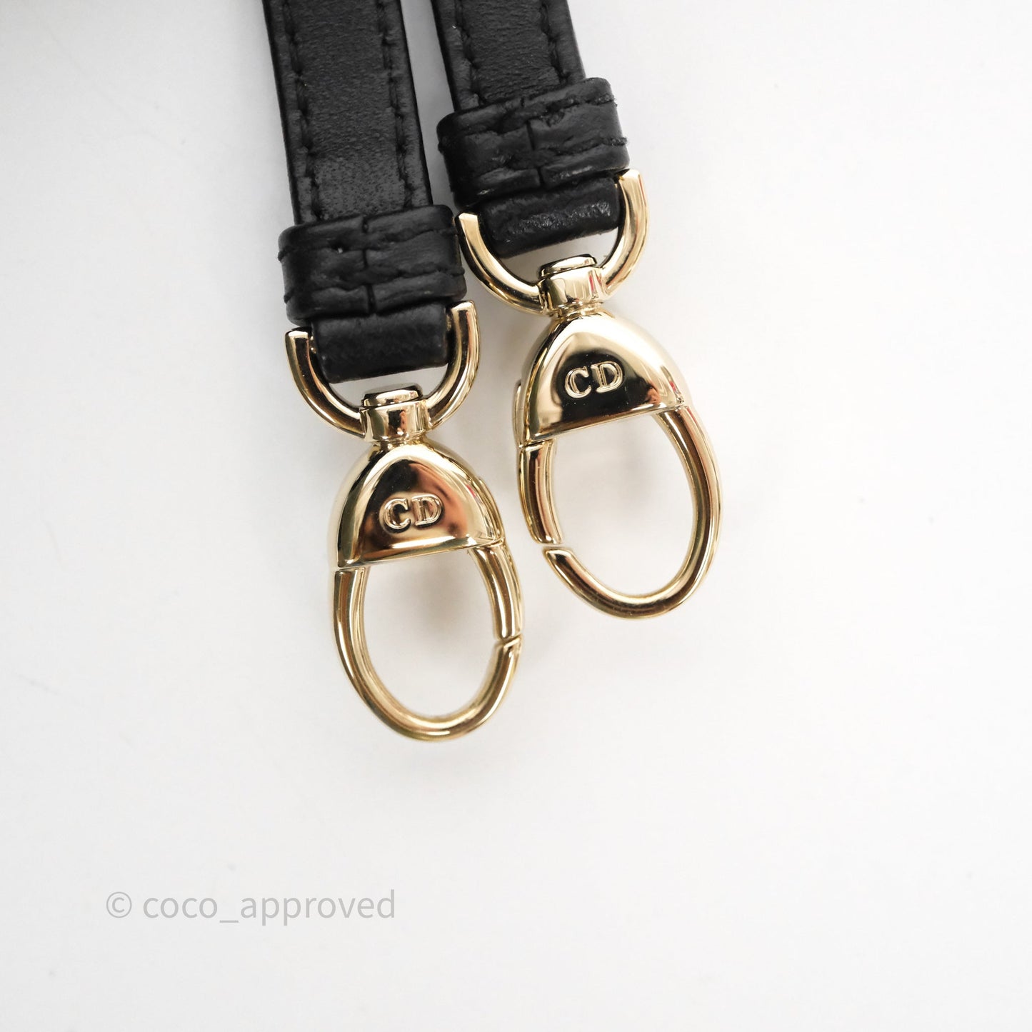 Christian Dior Micro Lady Dior Cannage Black Lambskin Gold Hardware