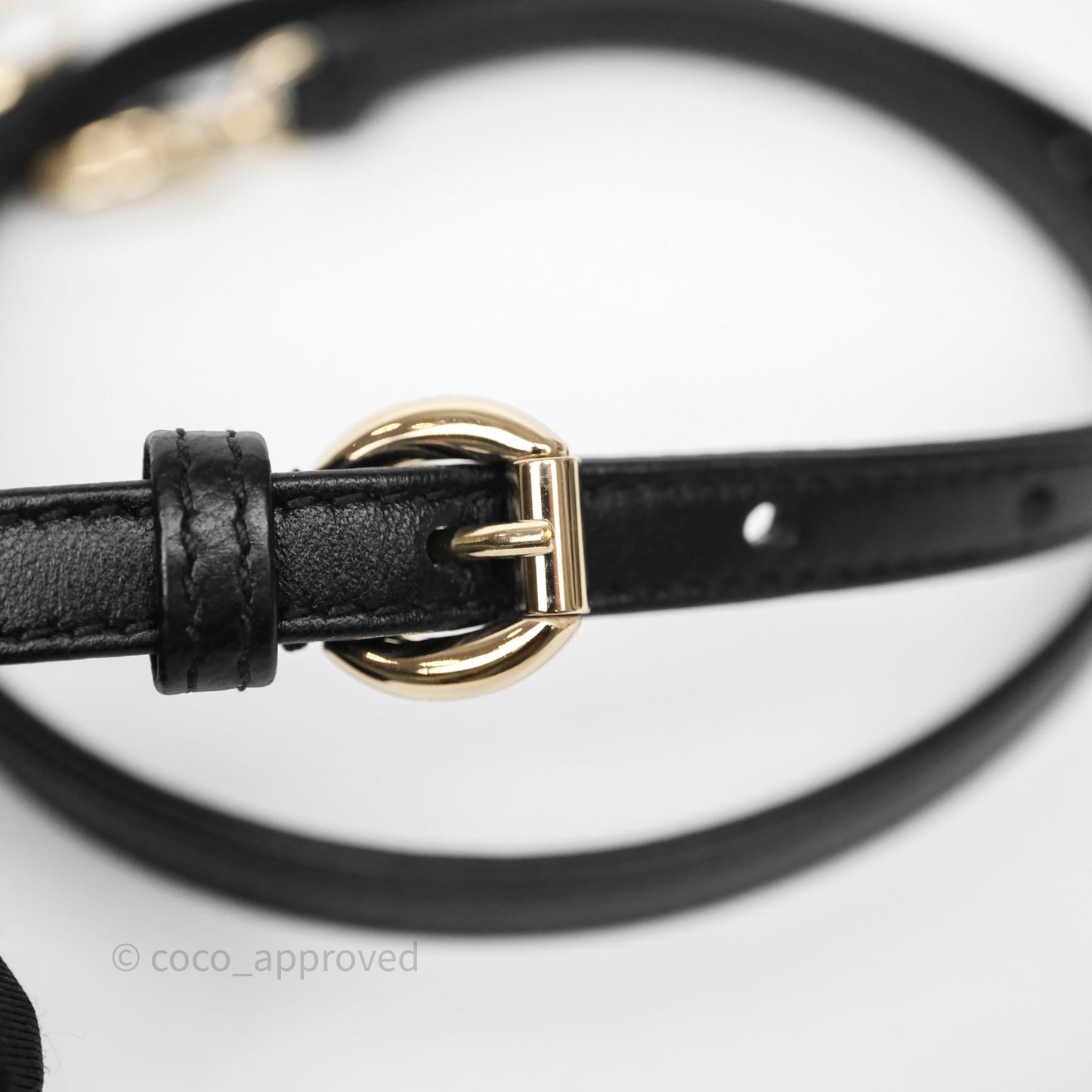 Christian Dior Micro Lady Dior Cannage Black Lambskin Gold Hardware