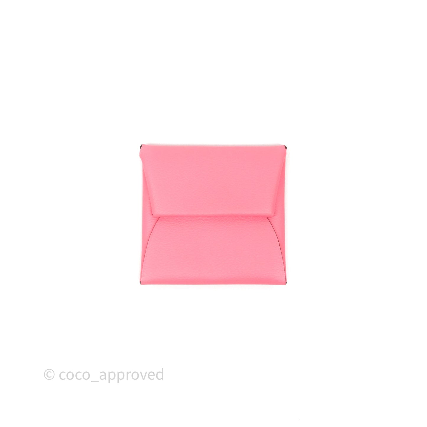Hermès Bastia Coin Purse Rose Ete K4 Evercolor