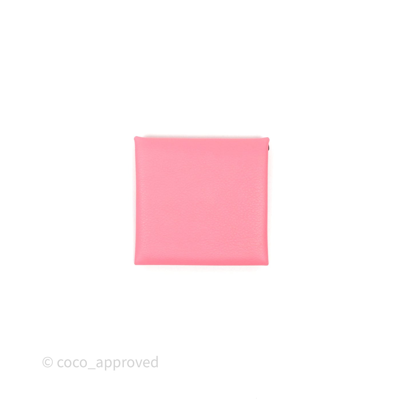 Hermès Bastia Coin Purse Rose Ete K4 Evercolor