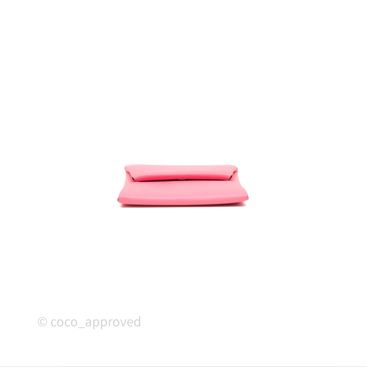 Hermès Bastia Coin Purse Rose Ete K4 Evercolor