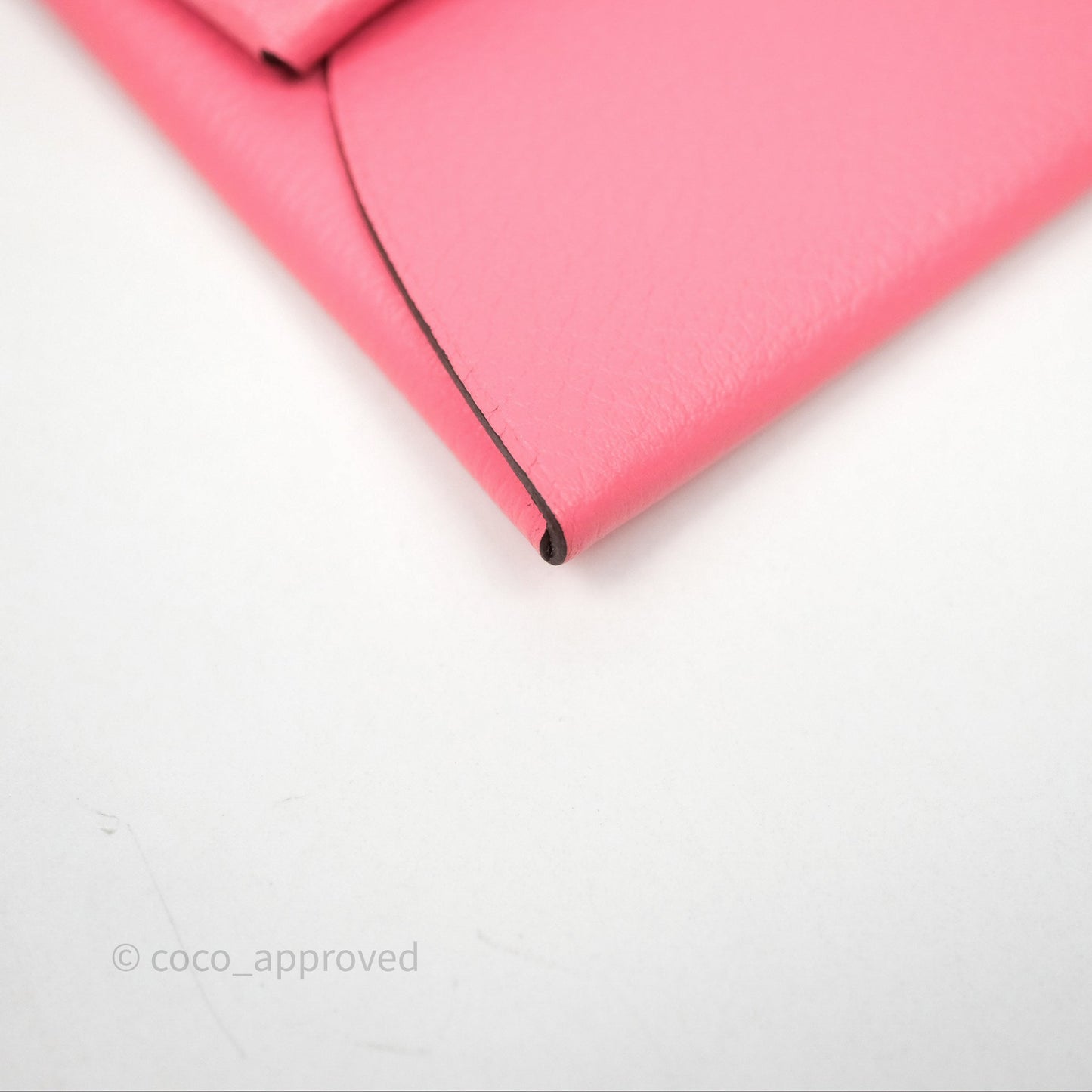 Hermès Bastia Coin Purse Rose Ete K4 Evercolor