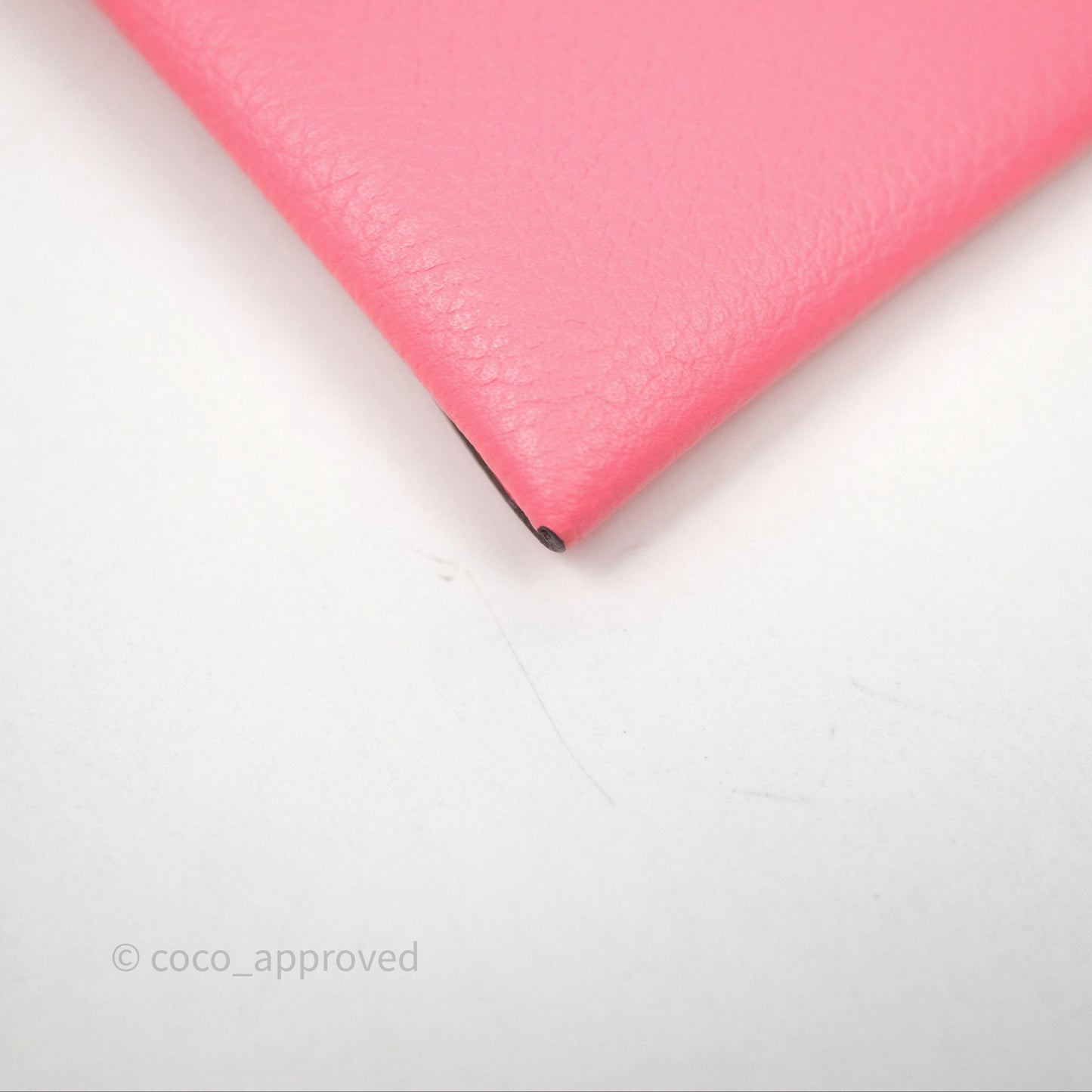 Hermès Bastia Coin Purse Rose Ete K4 Evercolor