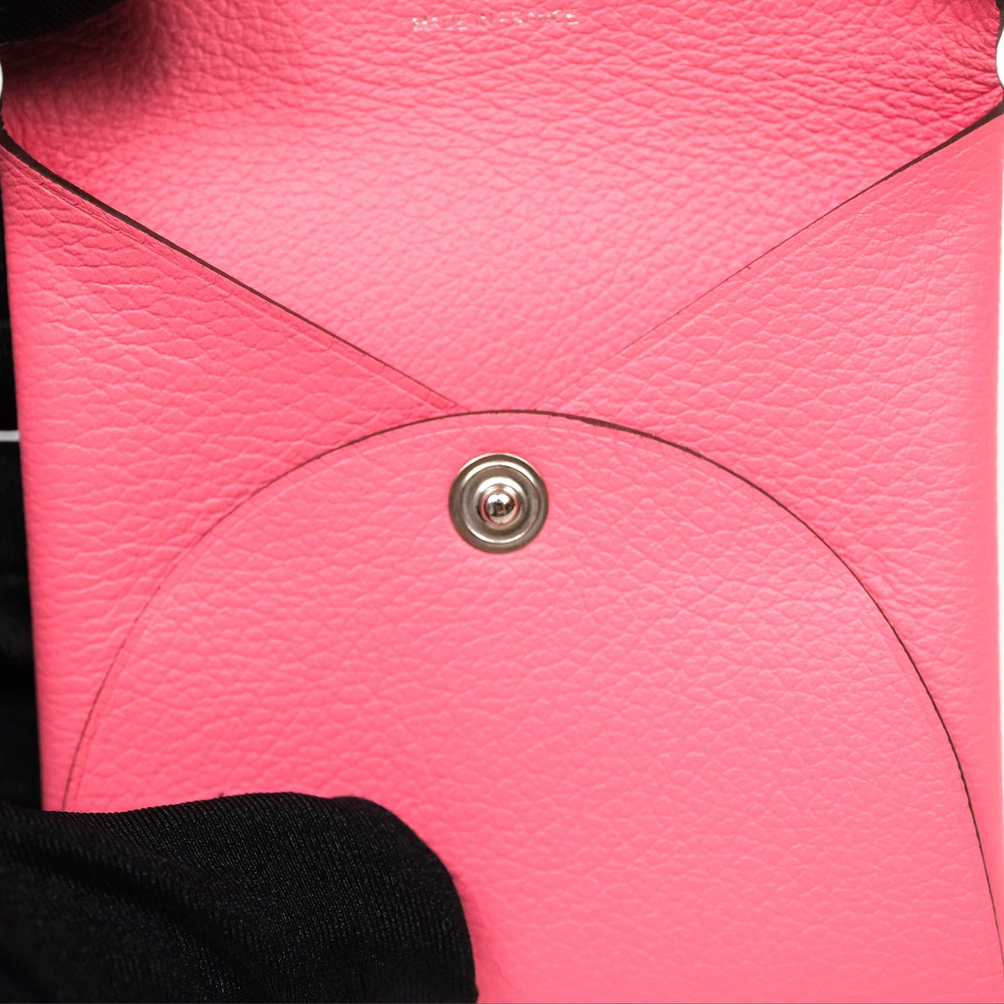 Hermès Bastia Coin Purse Rose Ete K4 Evercolor