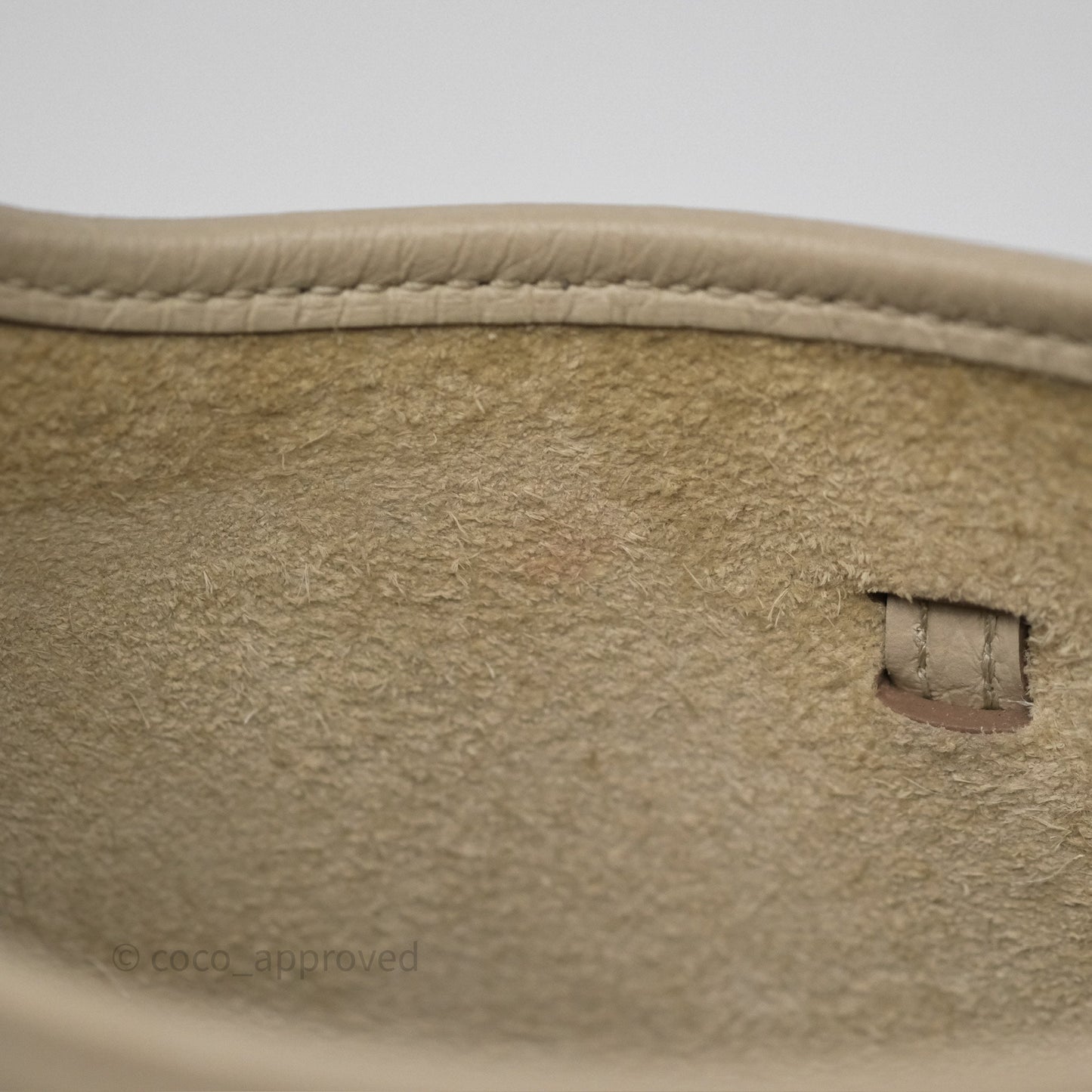 Hermès Mini Evelyne 16 Beton 8L Clemence Palladium Hardware