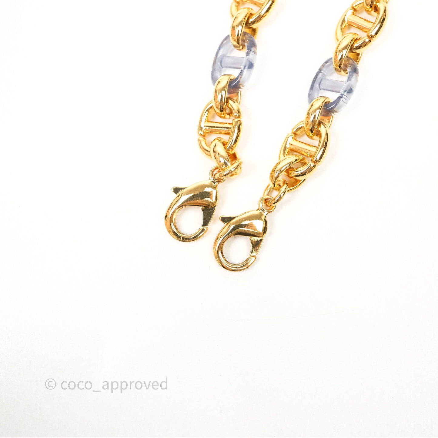 Christian Dior Dior Caro Pouch with Chain Blue Macrocannage Denim