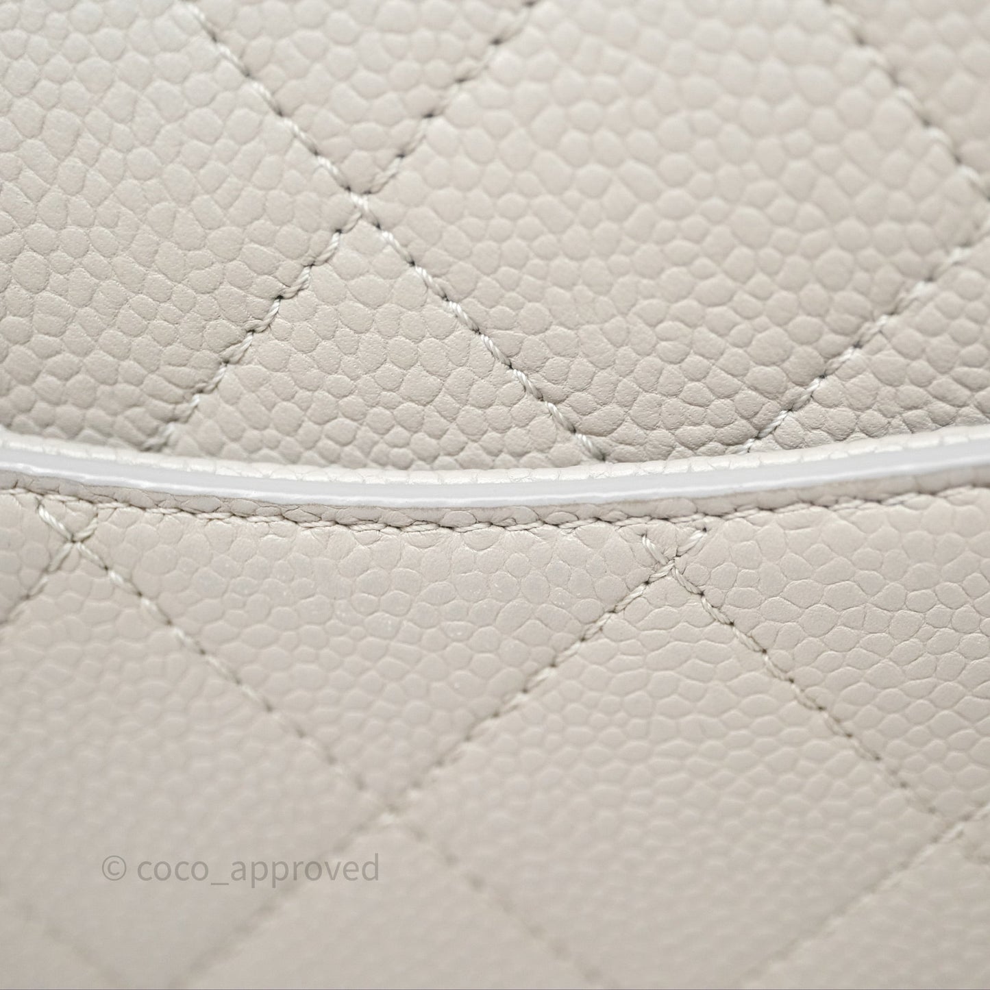 Chanel Chic Affinity Small Grained Calfskin Grey Gold Hardware