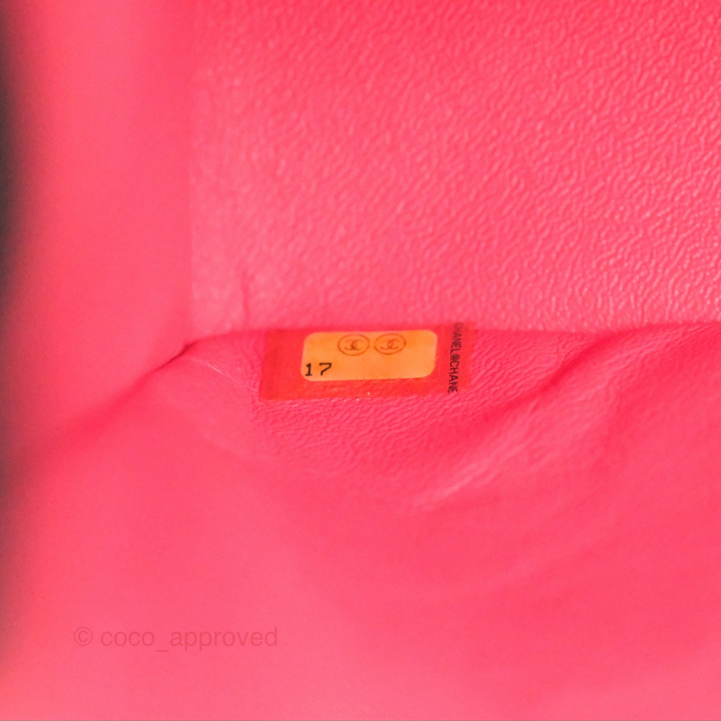 Chanel Jumbo Double Flap Coral Pink Patent Silver Hardware⁣⁣
