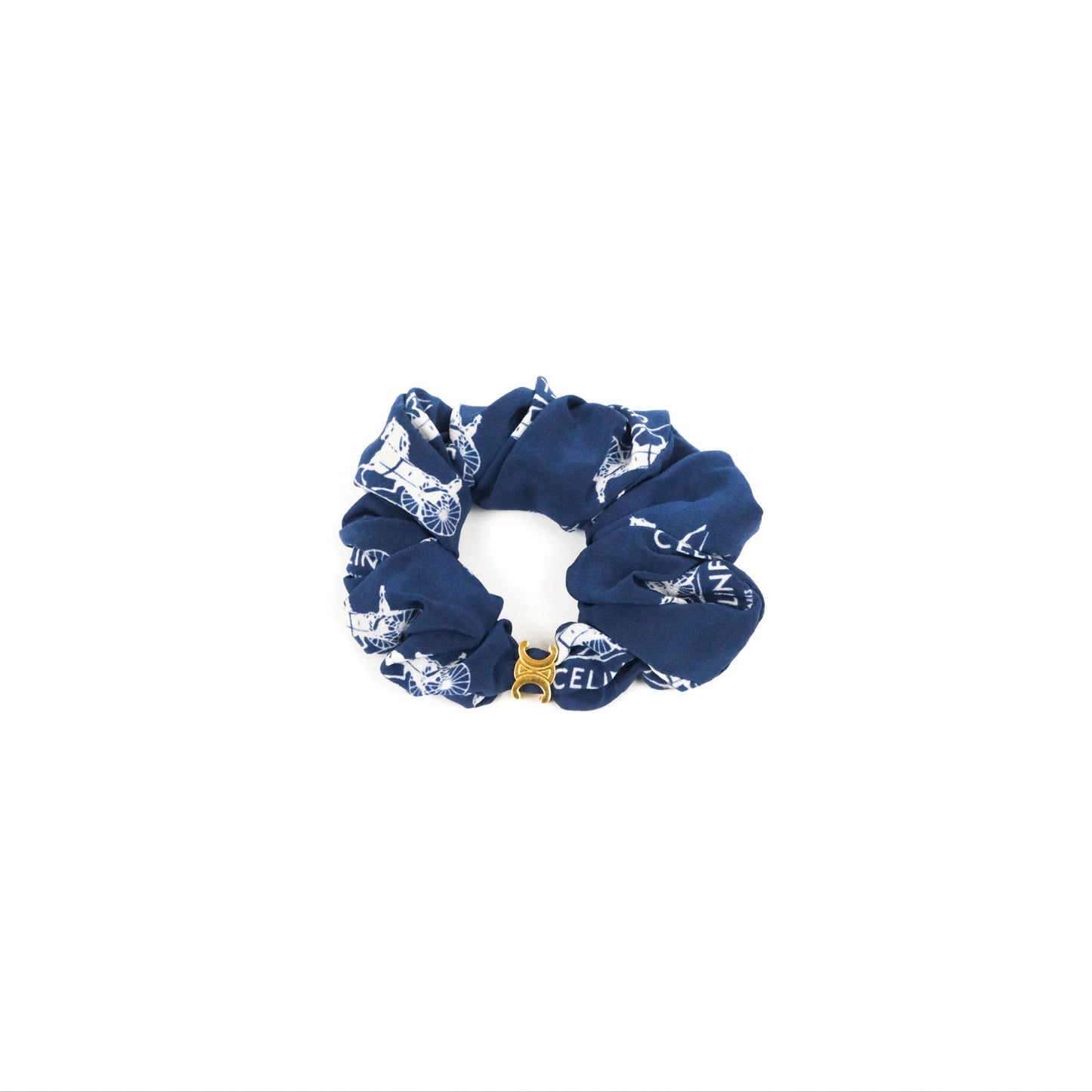 Celine Scrunchy in Silk Blue