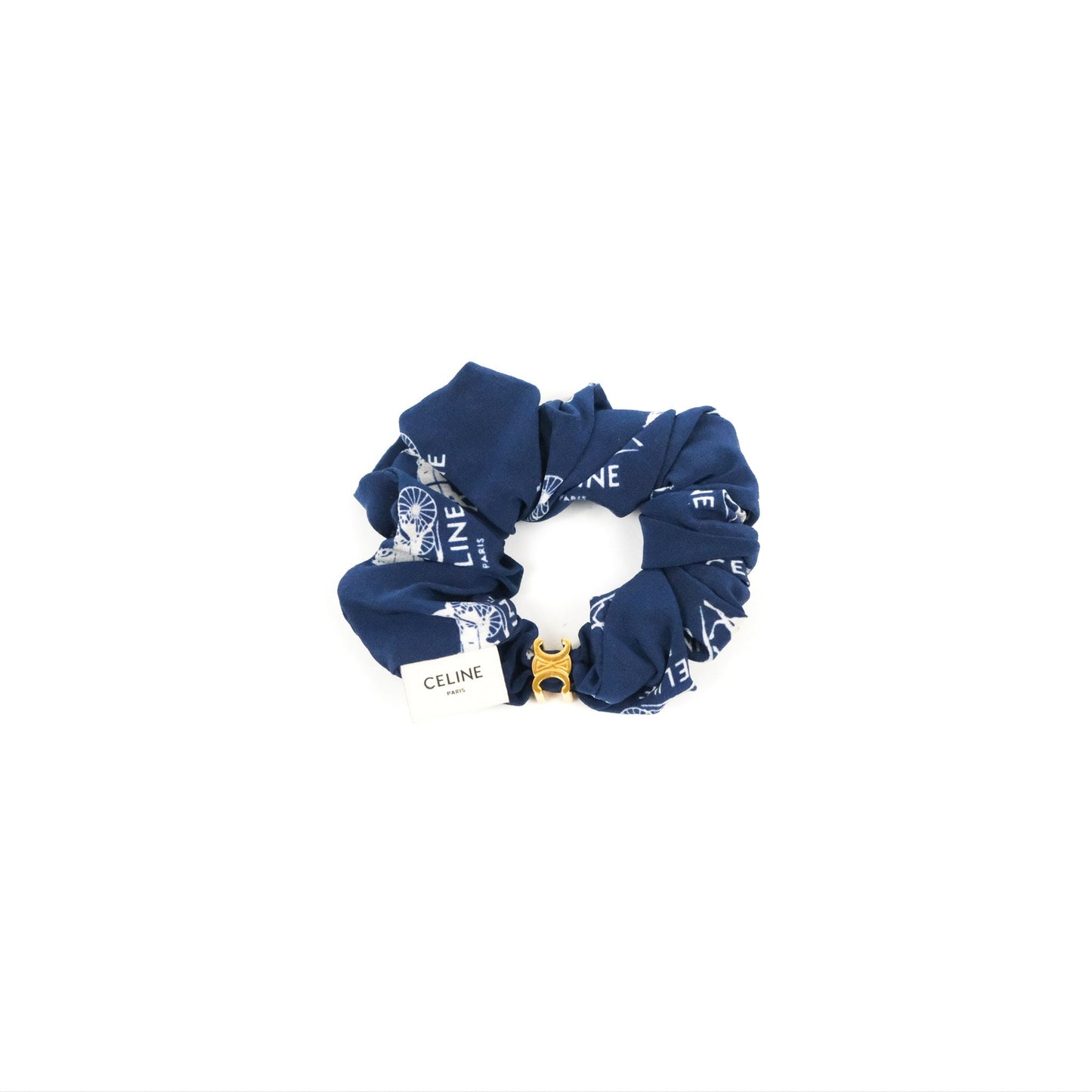 Celine Scrunchy in Silk Blue