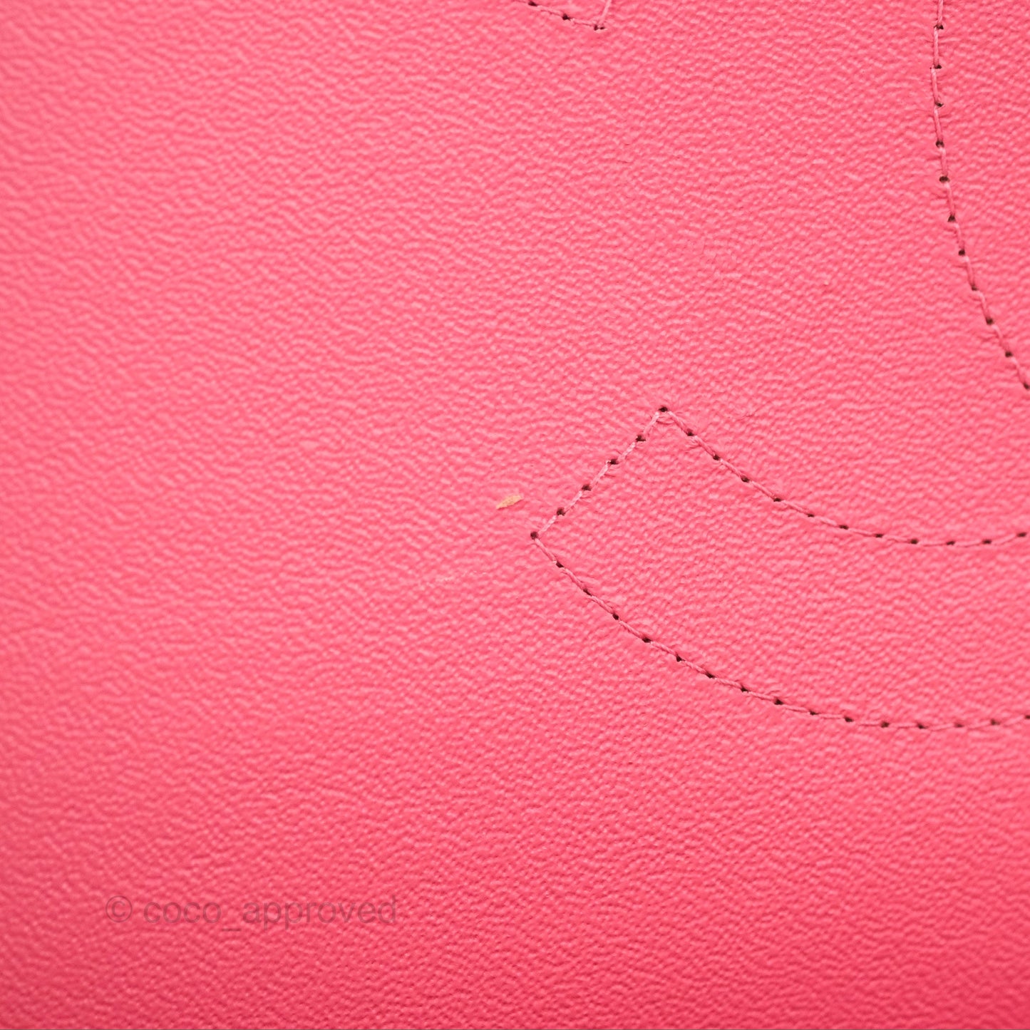 Chanel Jumbo Double Flap Coral Pink Patent Silver Hardware⁣⁣