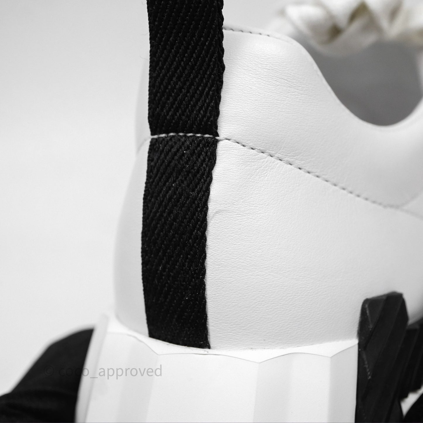 Hermès Femme Bouncing Sneaker Blanc White/Black Size 35.5