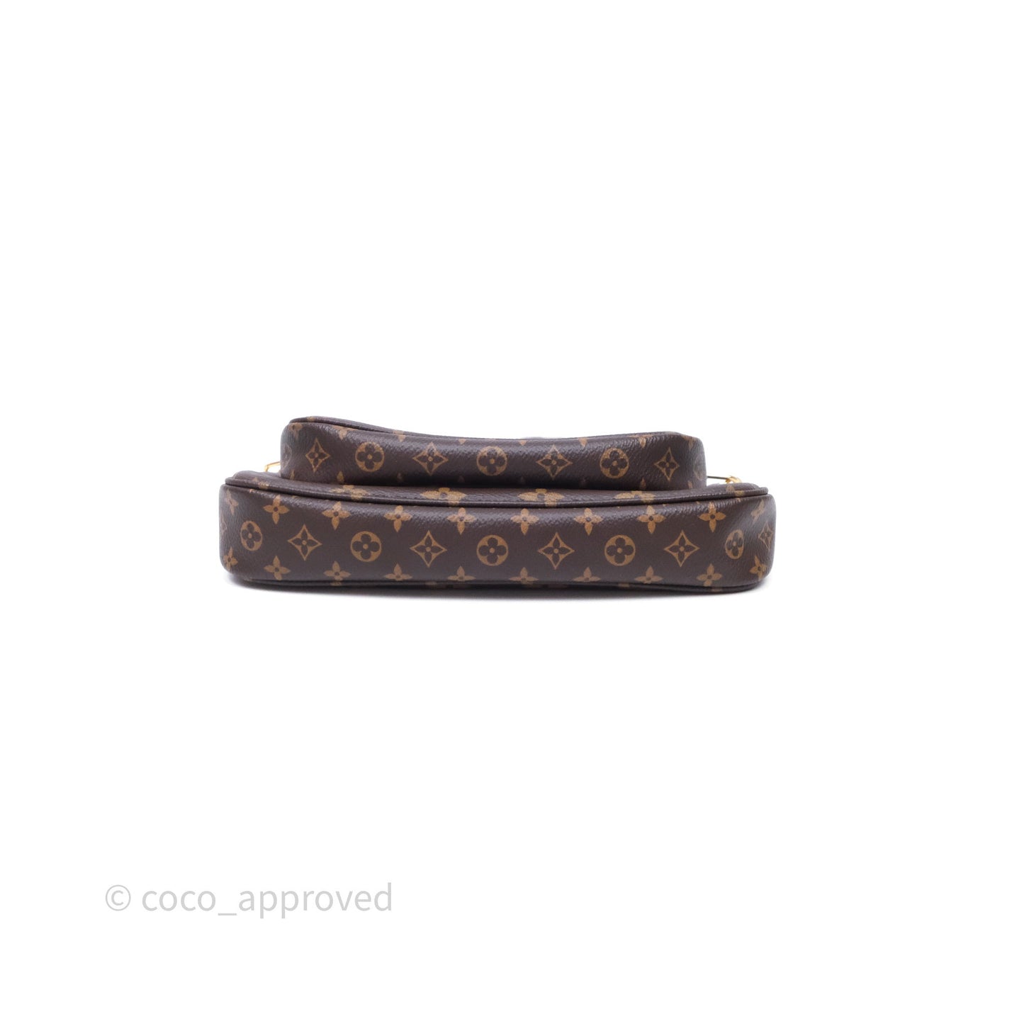 Louis Vuitton Multi Pochette Accessories Khaki Monogram Canvas