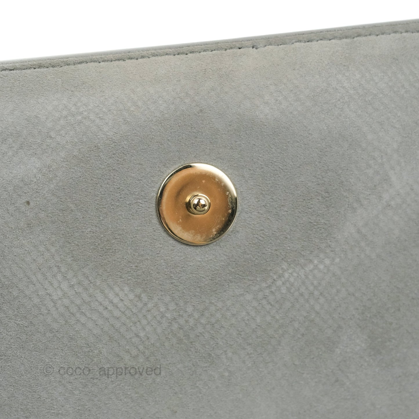Dior 2-in-1 30 Montaigne Pouch Grey Grained Calfskin