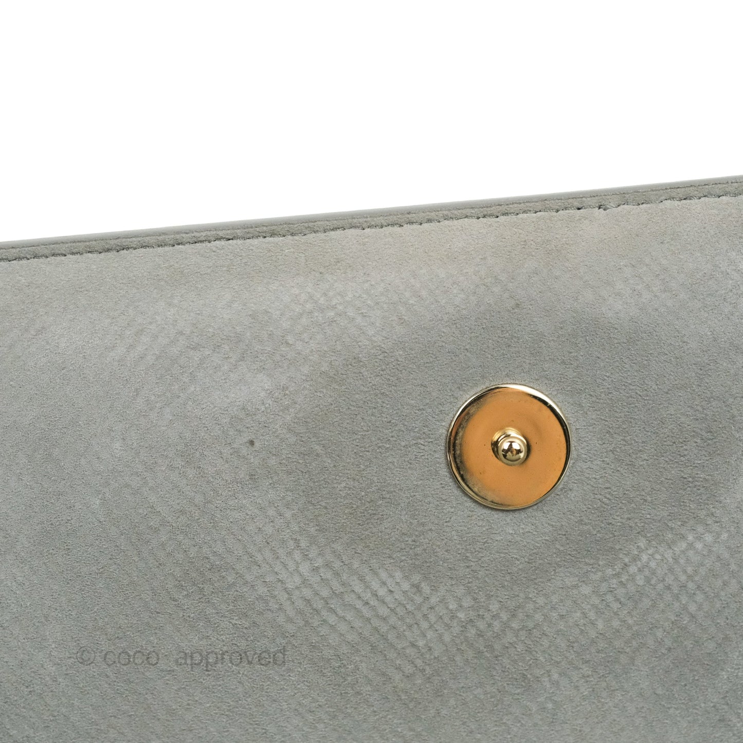 Dior 2-in-1 30 Montaigne Pouch Grey Grained Calfskin