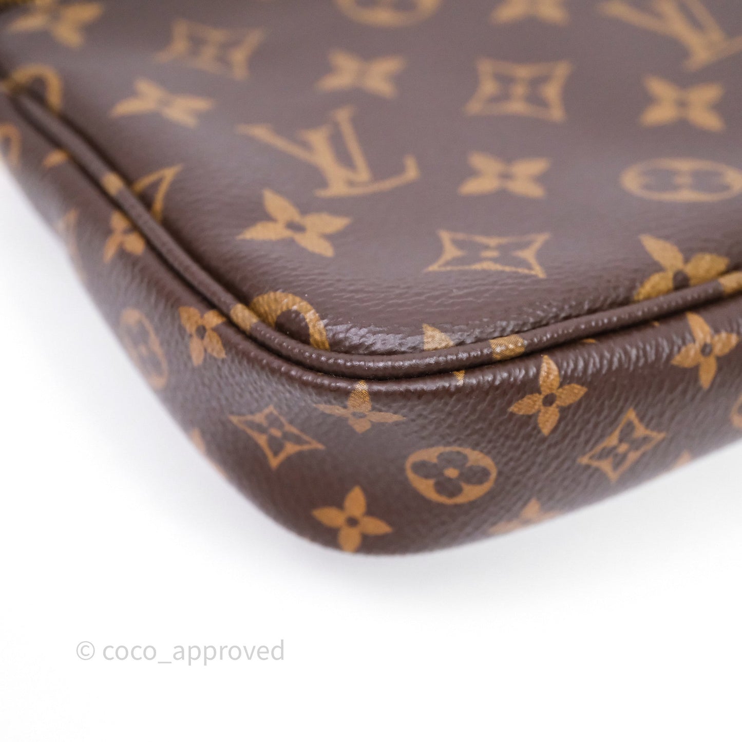 Louis Vuitton Multi Pochette Accessories Khaki Monogram Canvas