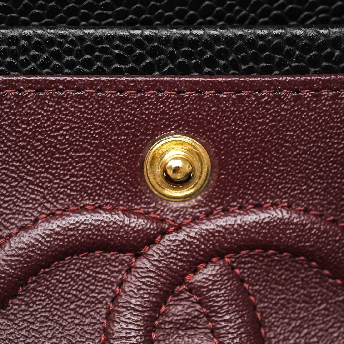 Chanel Small Classic Flap Quilted Black Caviar Gold Hardware
