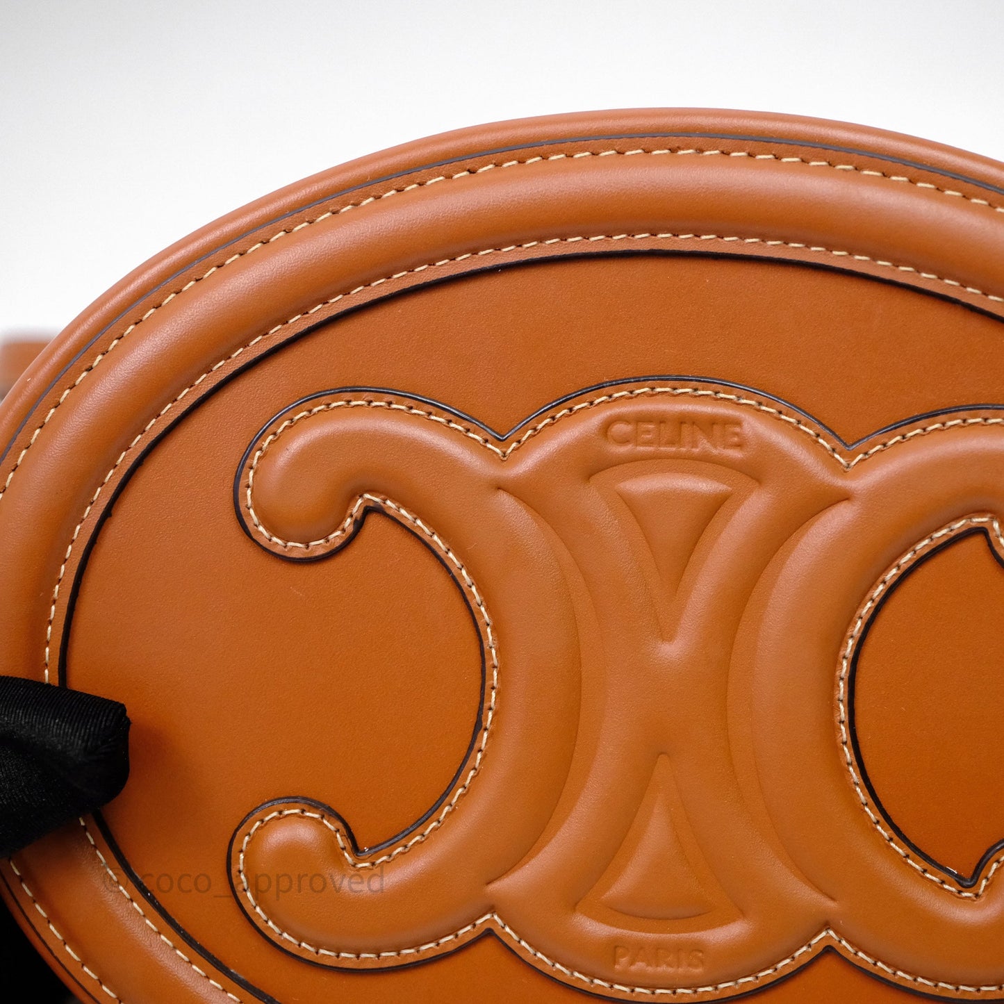 Celine Oval Bag Cuir Triophe Tan Calfskin