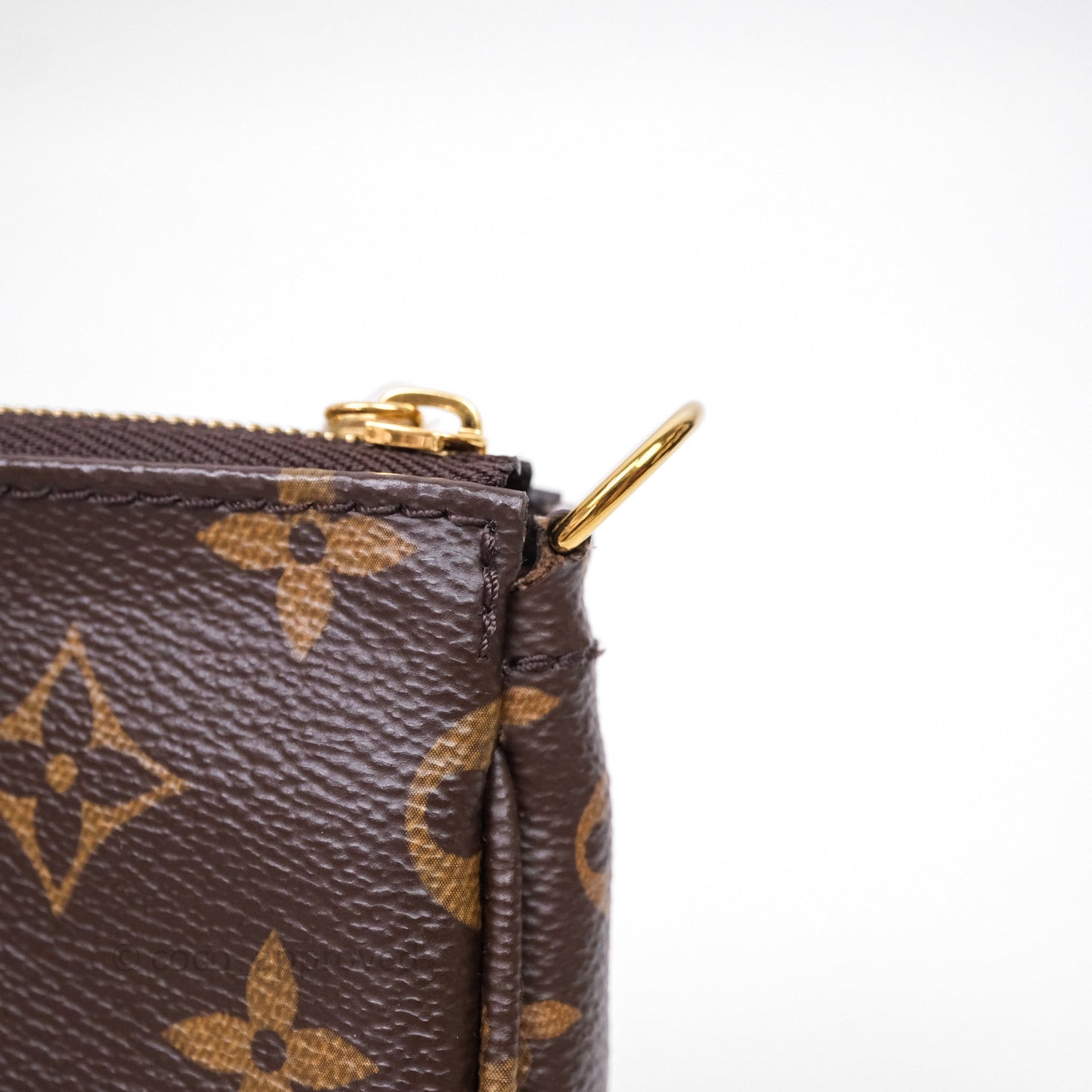 Louis Vuitton Multi Pochette Accessories Khaki Monogram Canvas
