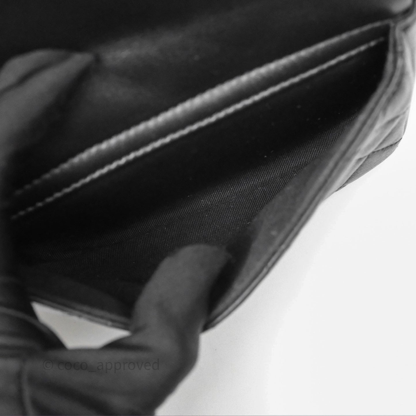 Chanel Quilted Large Duma Drawstring Backpack Black Calfskin