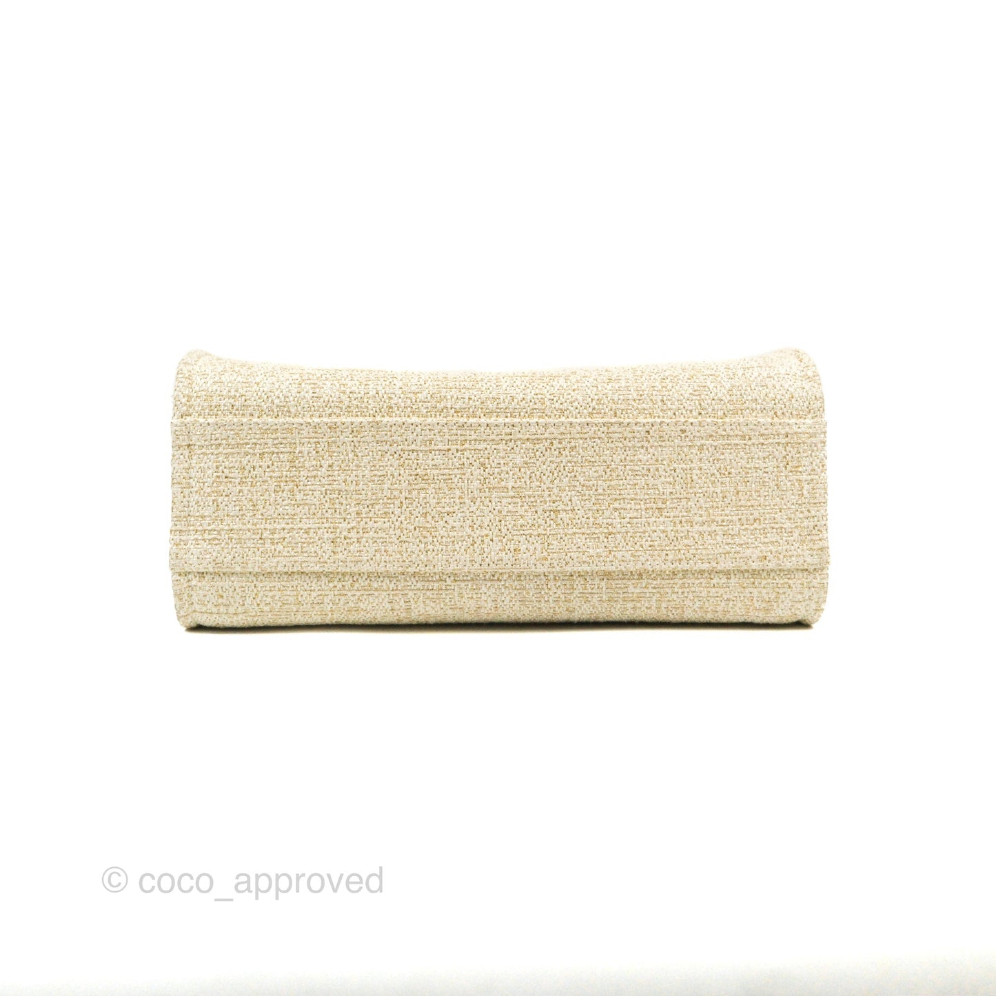 Chanel Medium Deauville Tote Ivory Gold