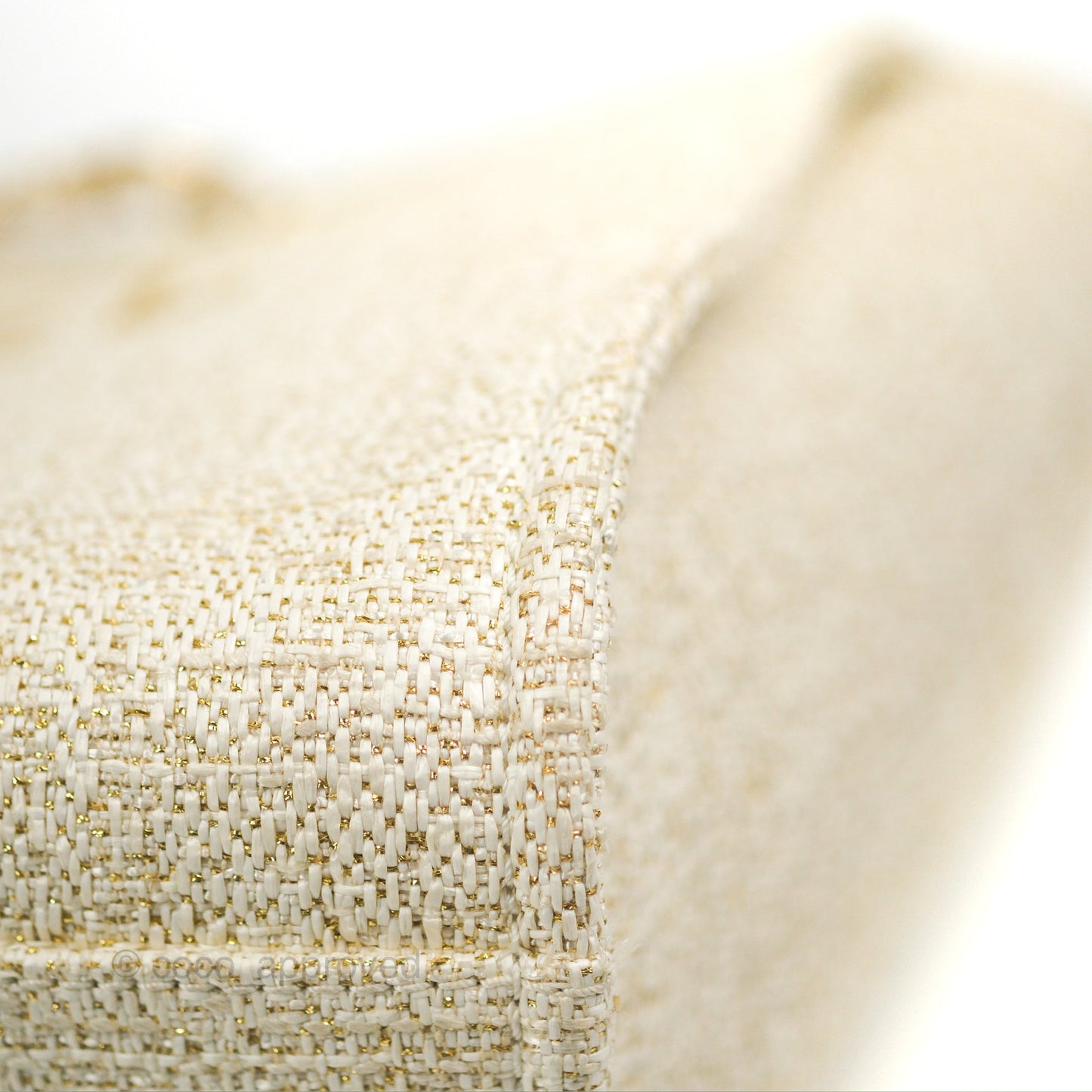 Chanel Medium Deauville Tote Ivory Gold