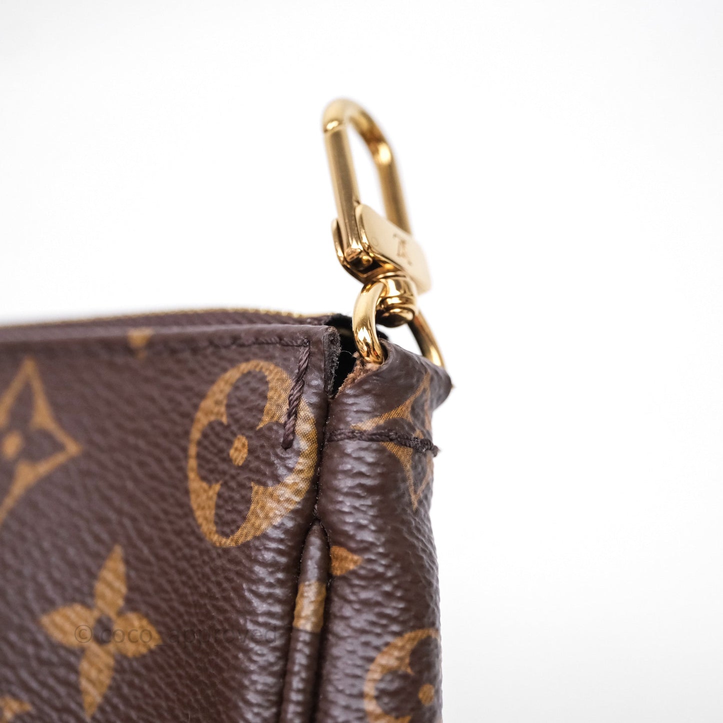 Louis Vuitton Multi Pochette Accessories Khaki Monogram Canvas